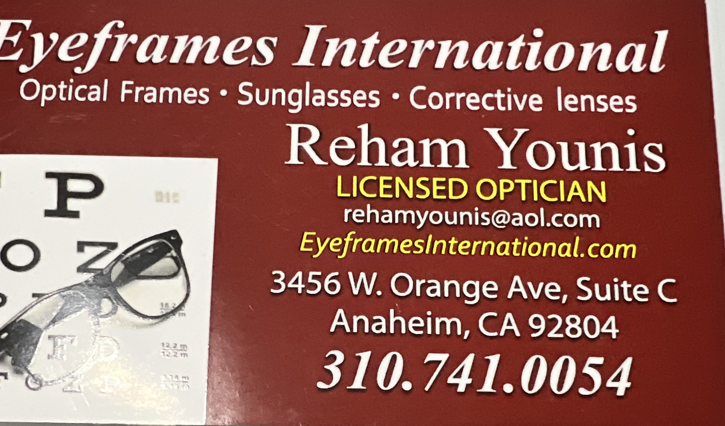 Eyeframes International
