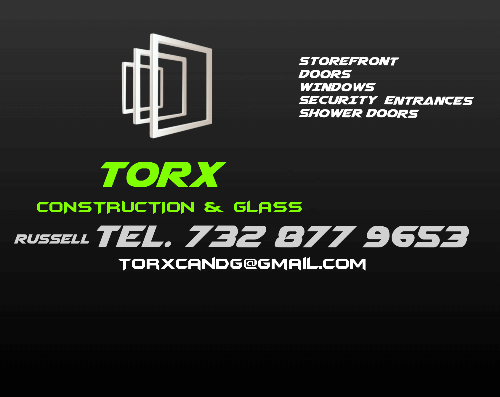 Torx Glass & Door