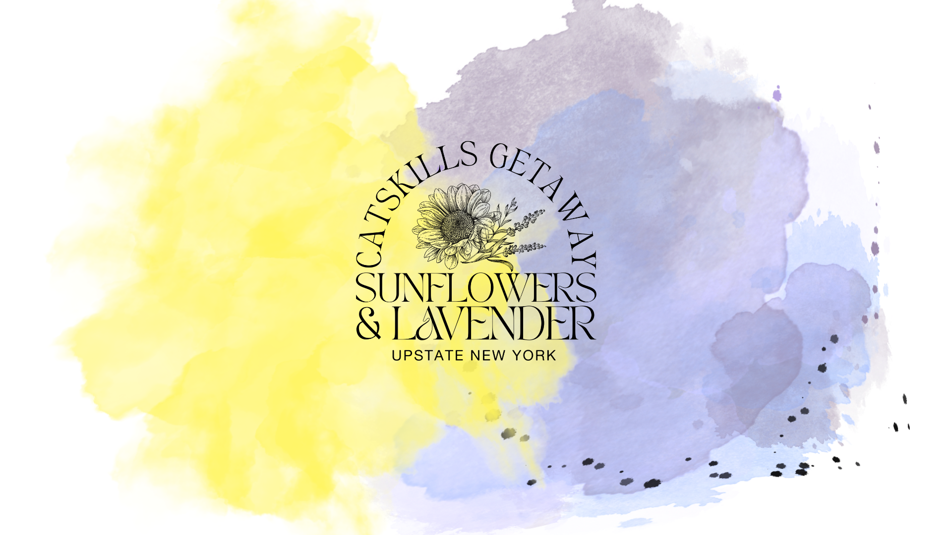 Sunflowers And Lavender