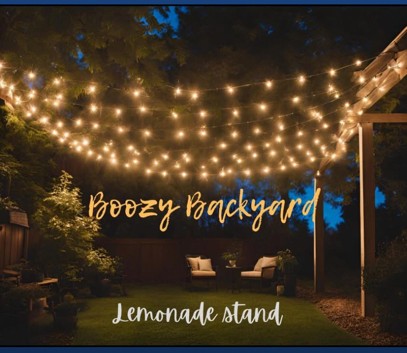Boozy Backyard Lemonade Stand