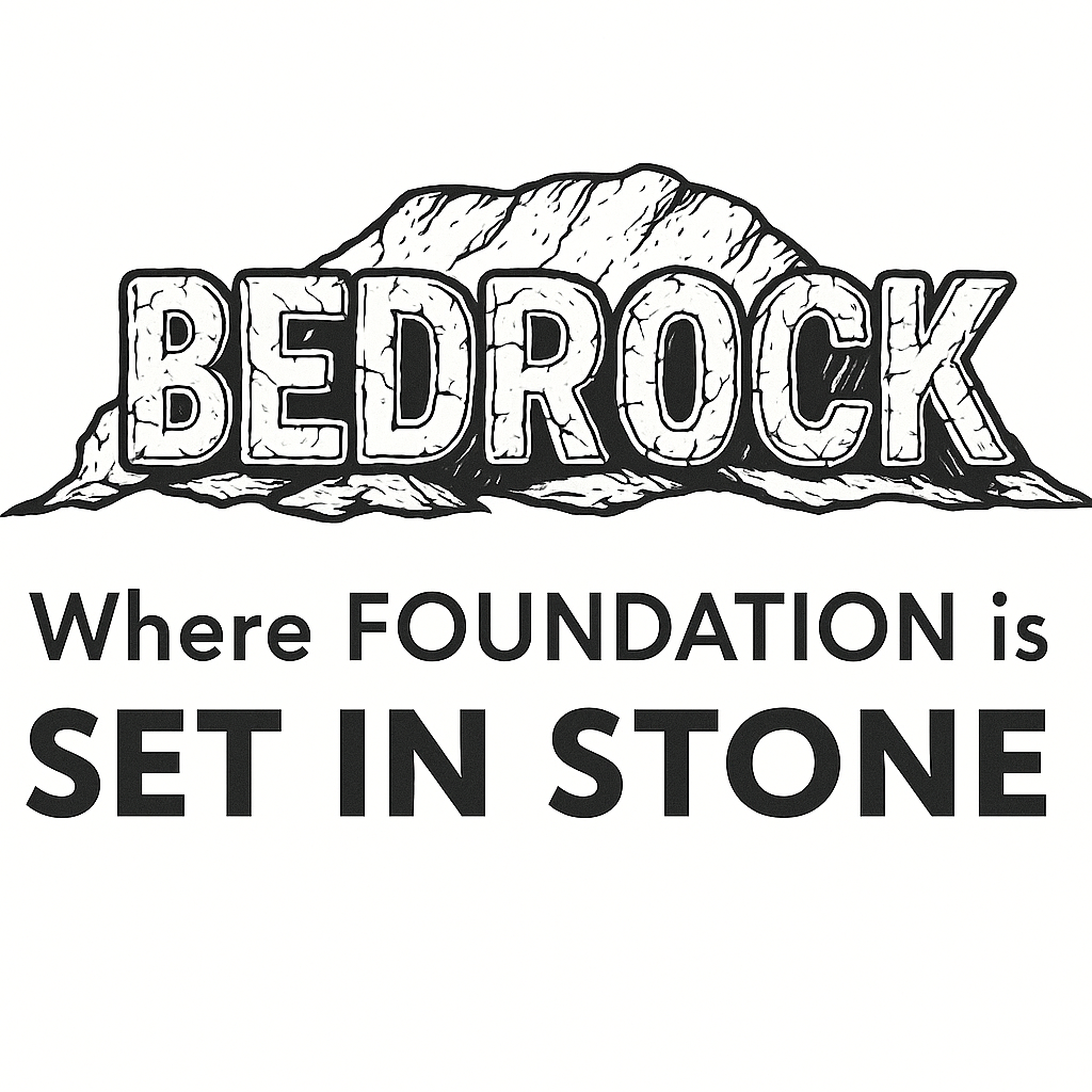 Bedrock Foundation And Concrete