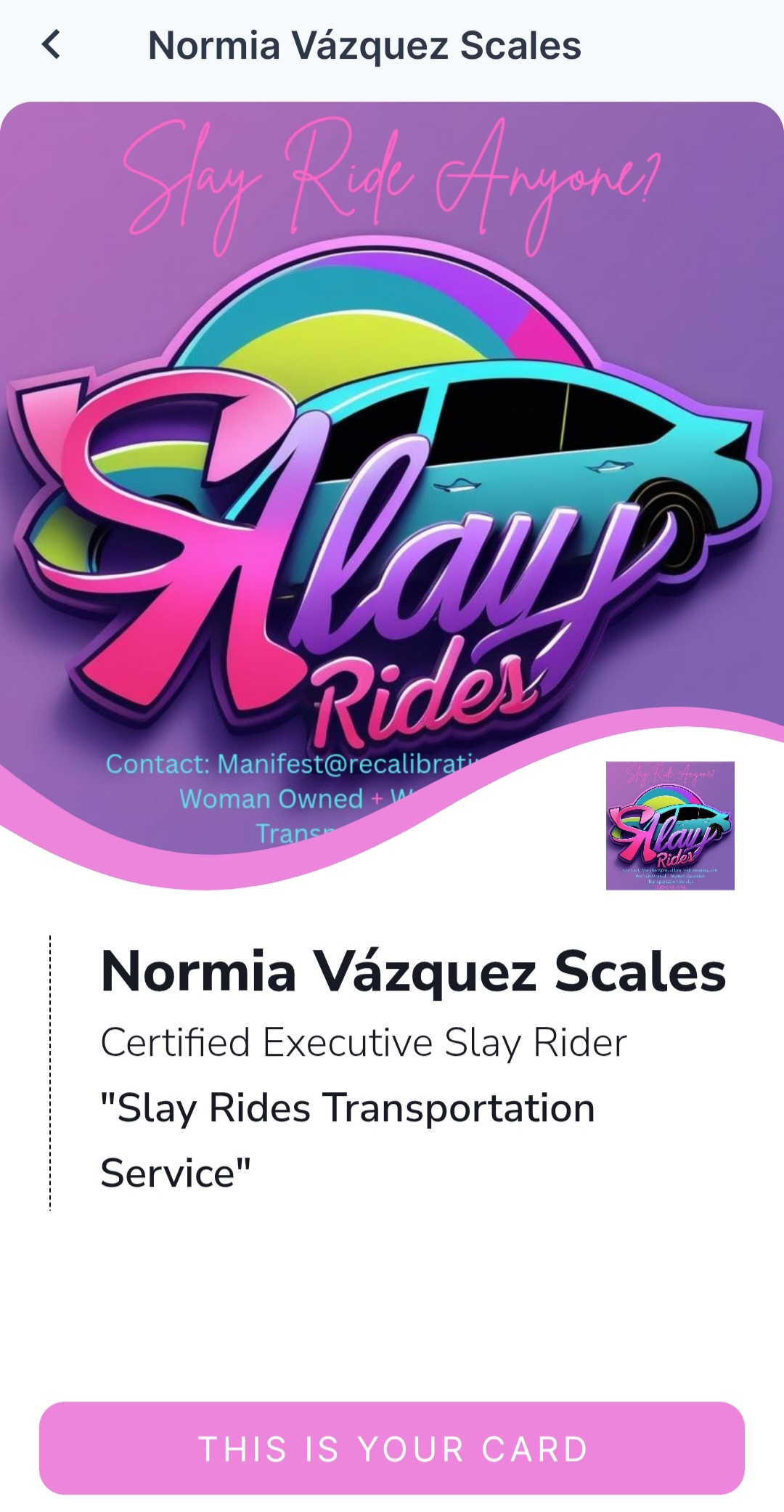 Slay Rides Transportation Service