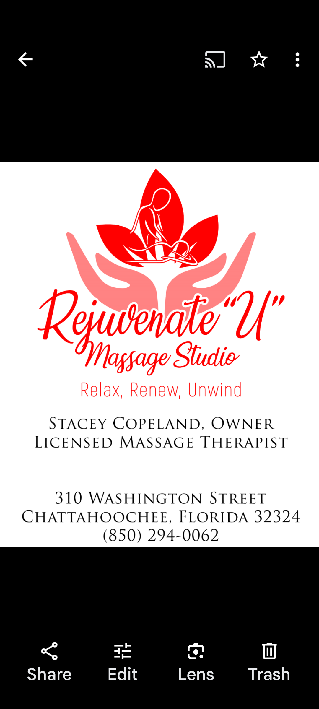 Rejuvenate U Massage Studio