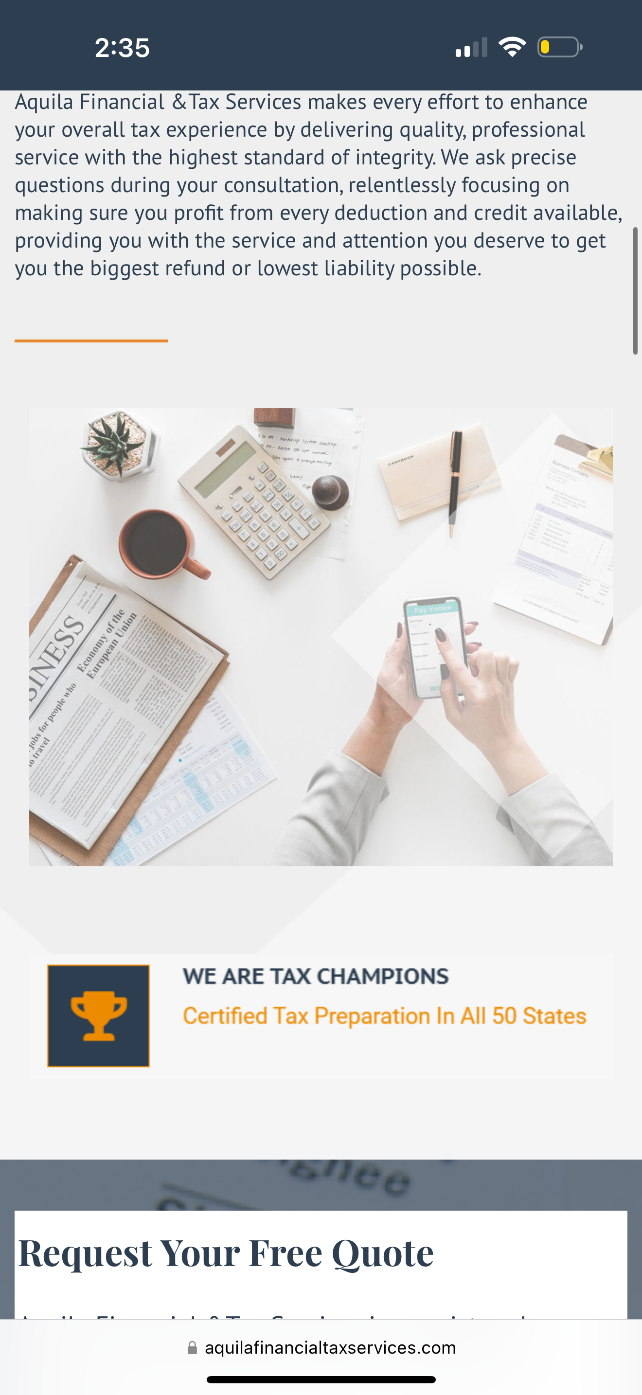 Fatmy Partner With Aquila Financial 