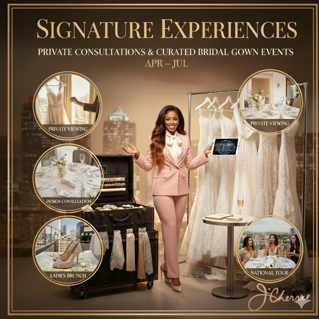 J. Cheree Bridal Luxe Gowns And Accoutrements