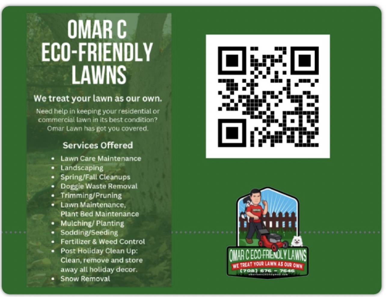Omar C Eco-Friendly Lawns 