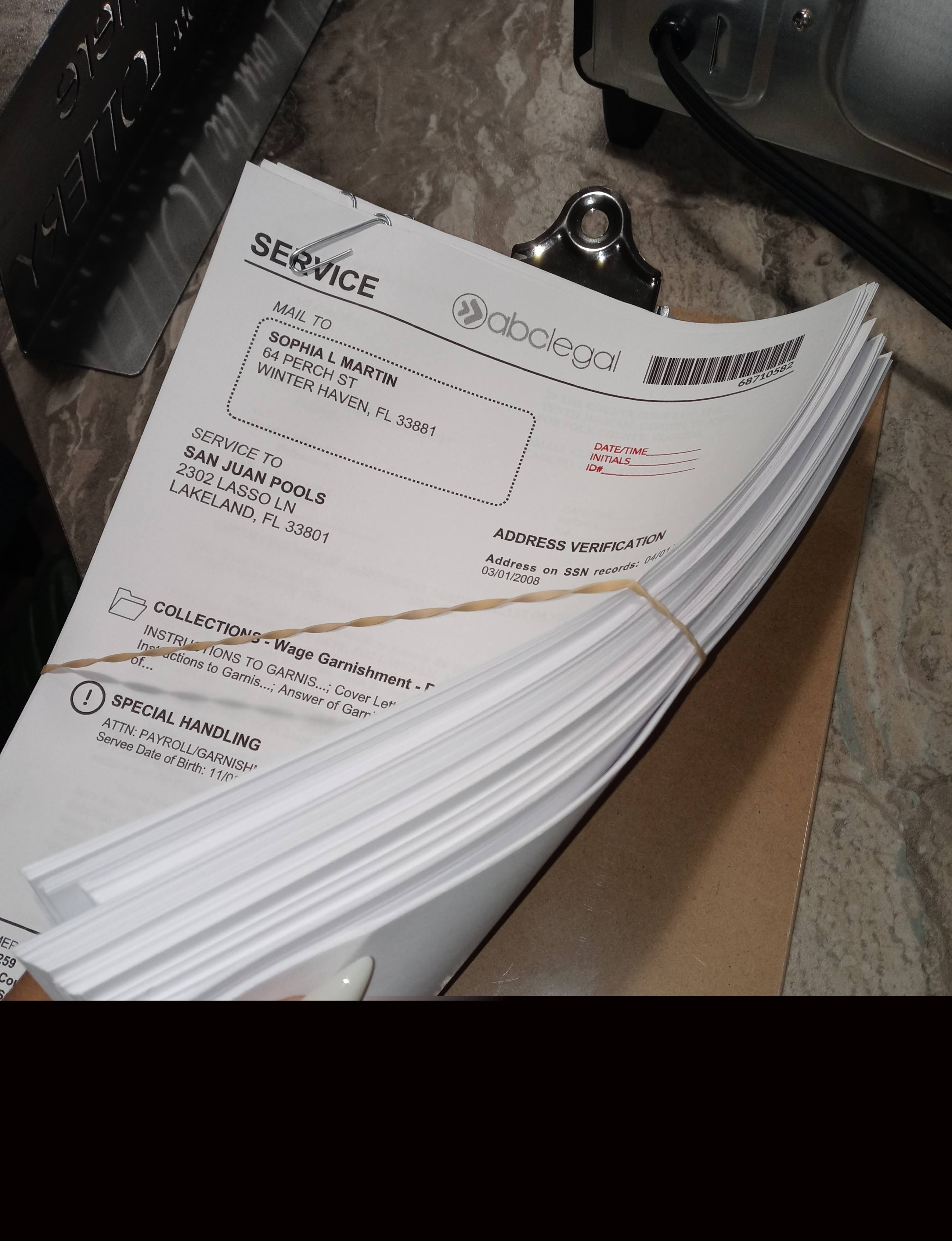 S. L. Martin Process Service