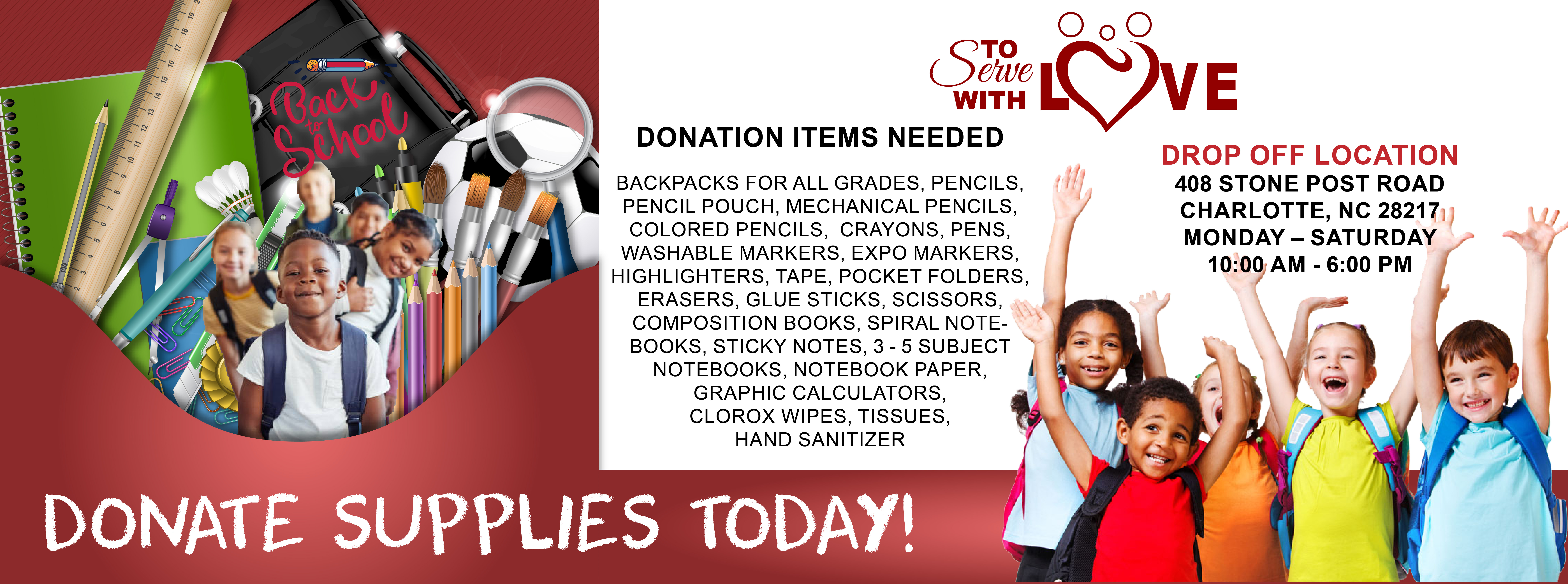 To Serve With Love Ministries, Inc.