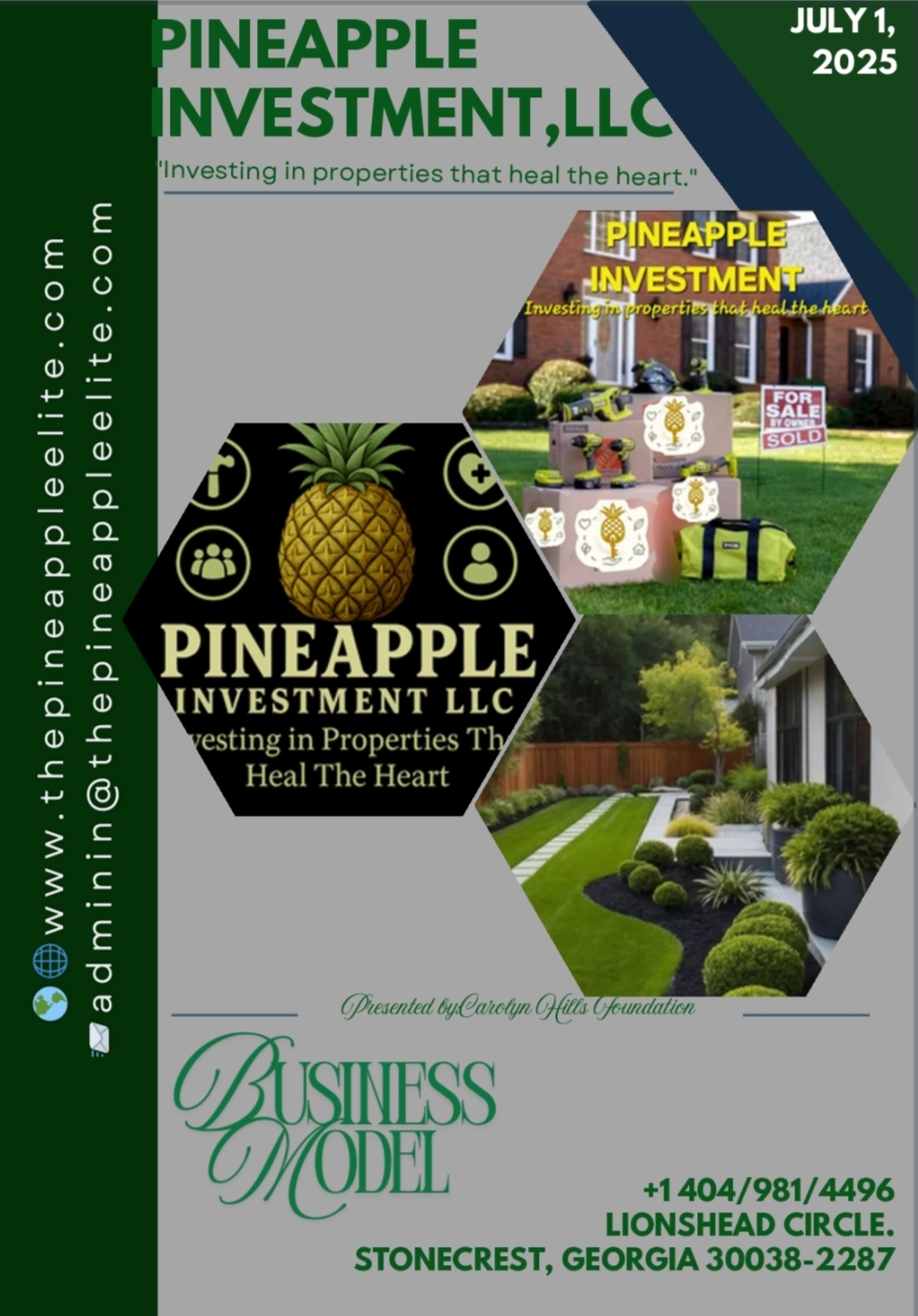 PINEAPPLE INVESTMENT, LLC. 