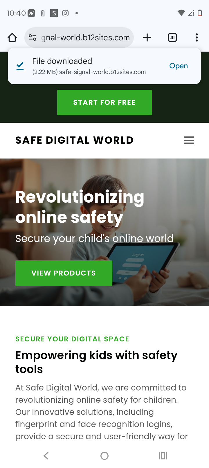 Revoultionizing Online Saftey