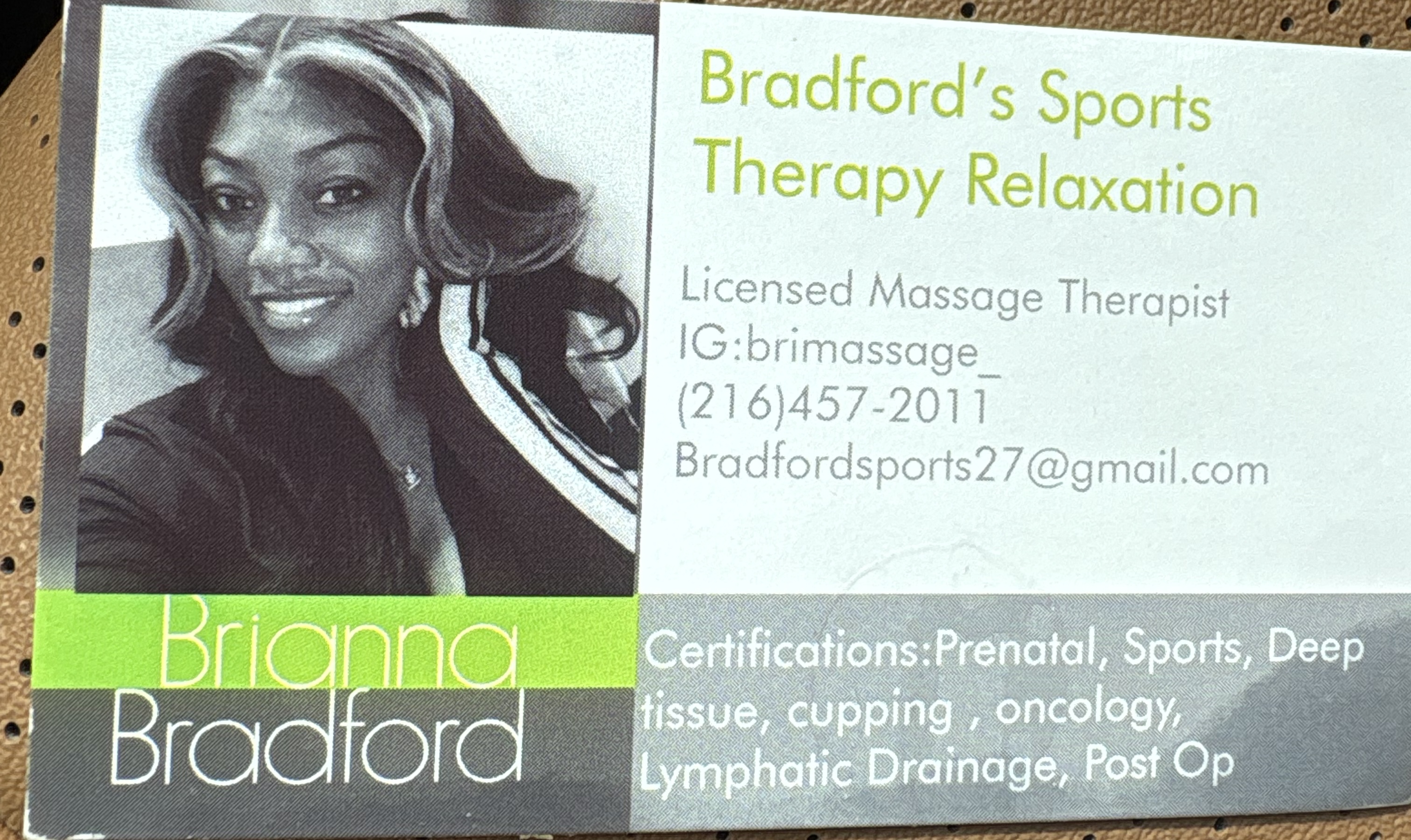 Bradford's Sports Therapy & Med Spa LLC
