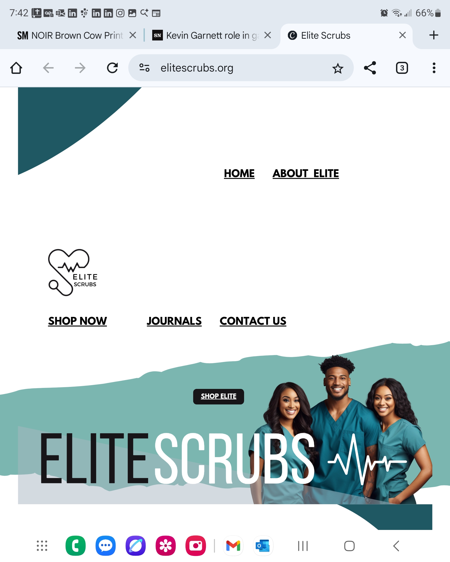 Elite scrubs