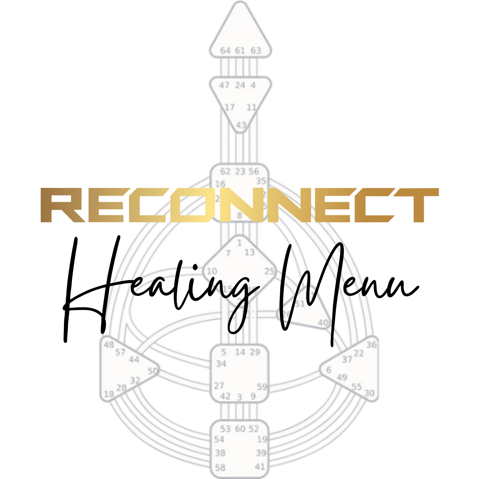Reconnect Healing Menu