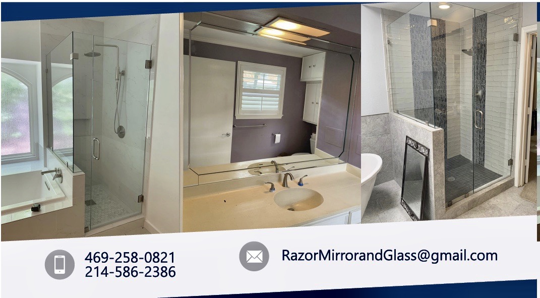 Razor Mirror And Glass