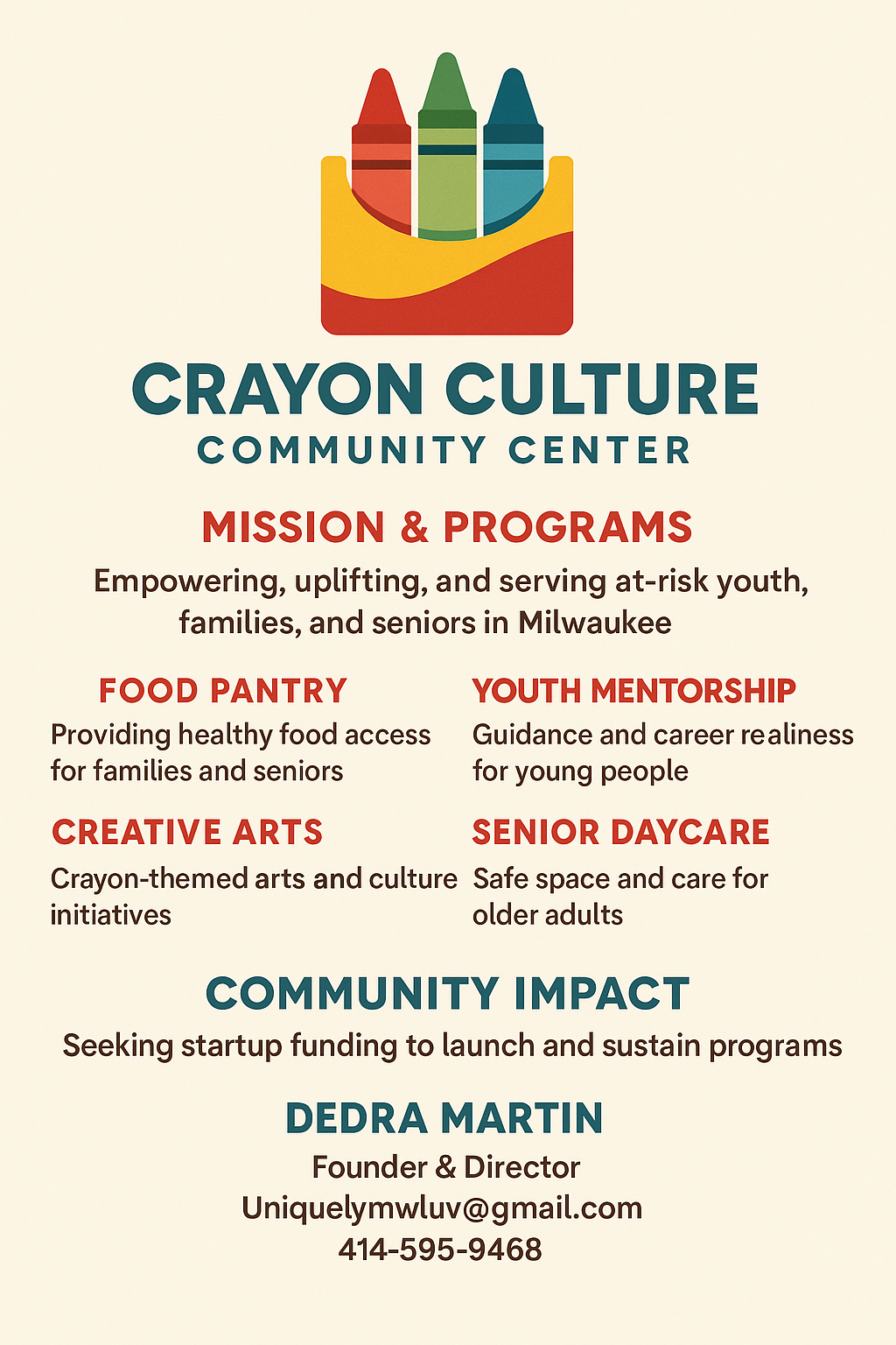 Crayon Culture Community Center, Inc