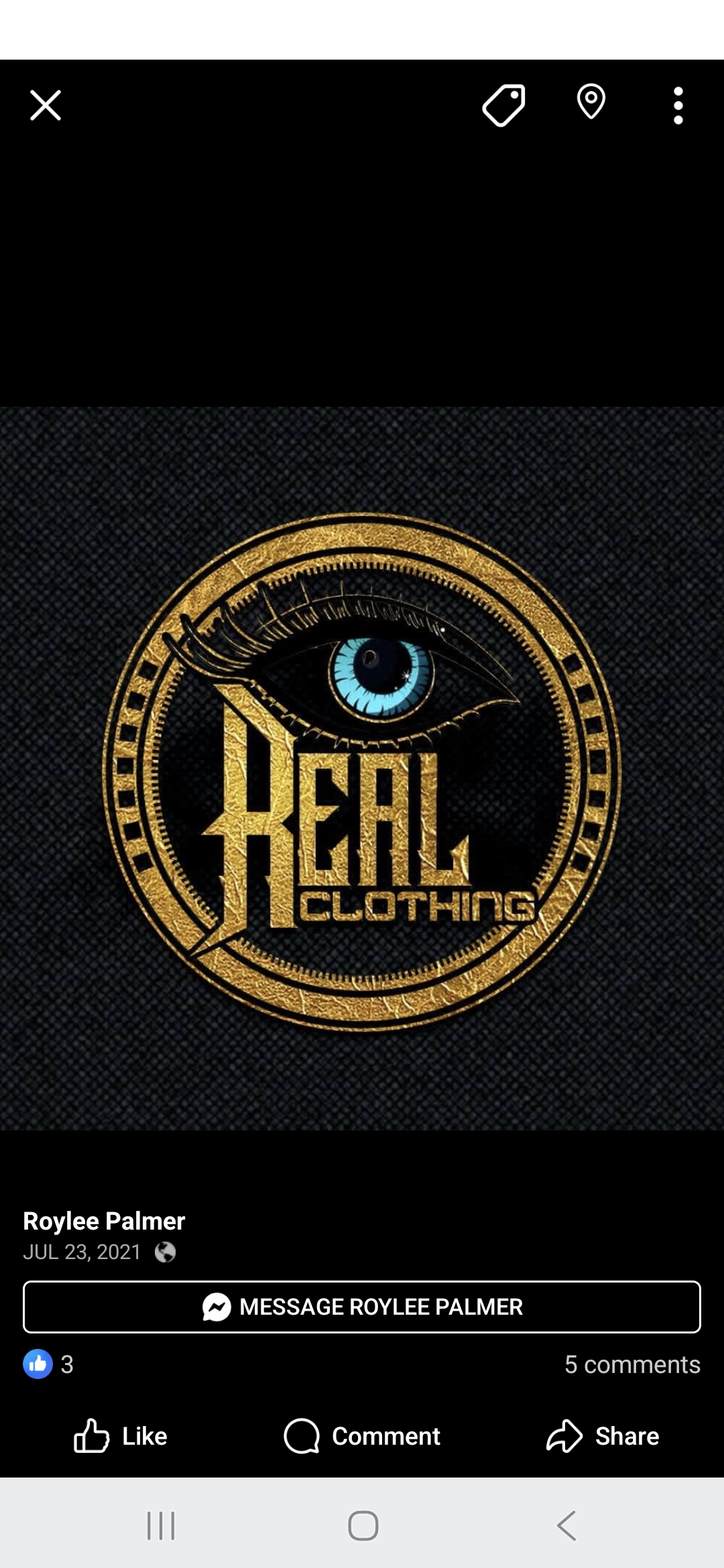 I.R.E.A.L CLOTHING, LLC