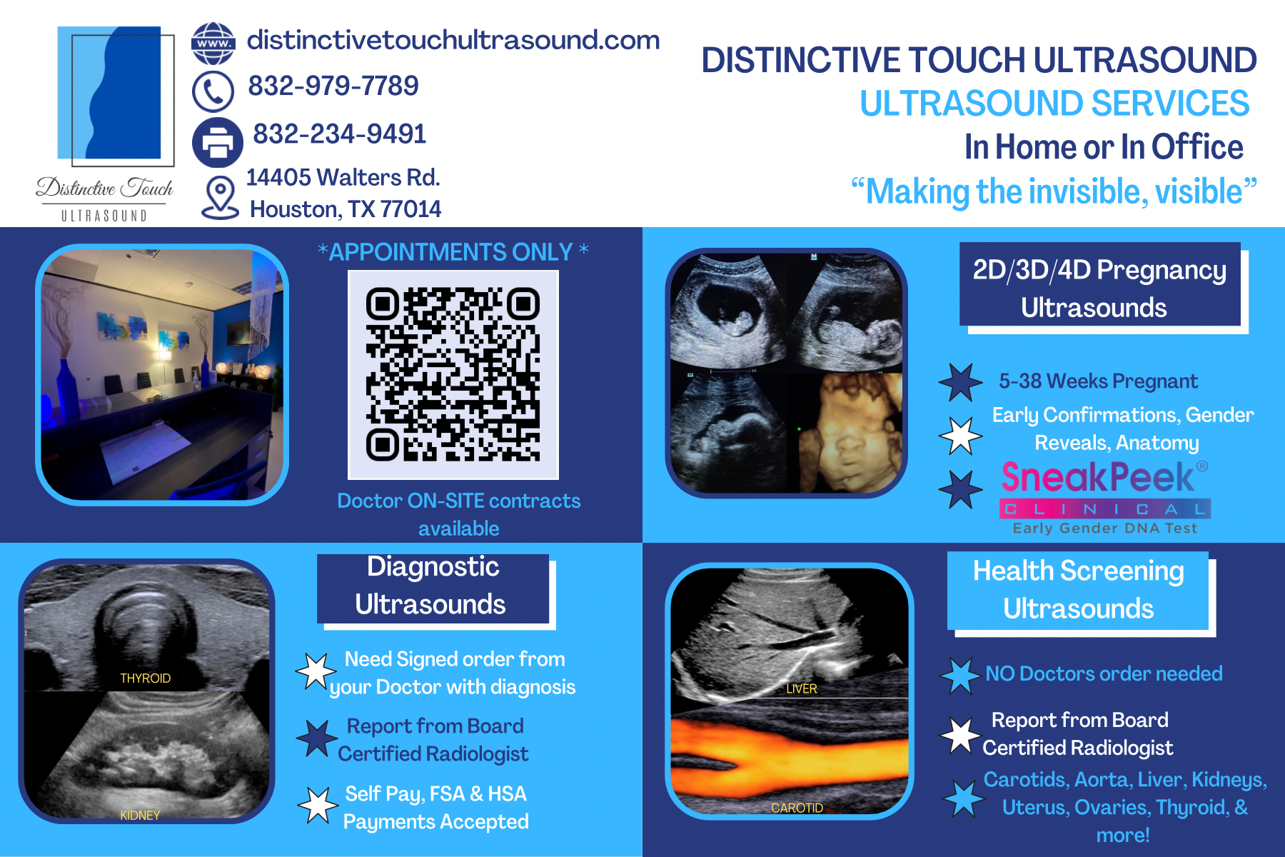 Distinctive Touch Ultrasound 