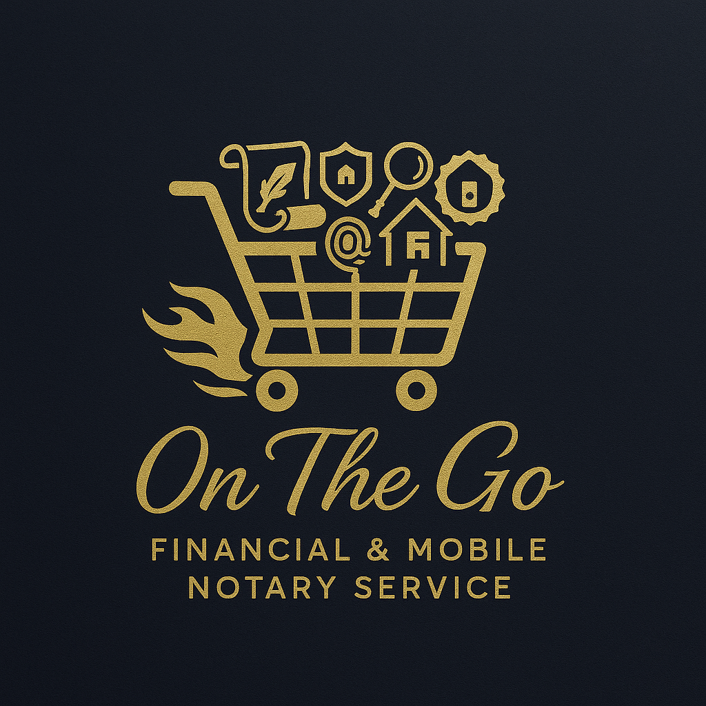 On The Go Financial & Mobile Notary Service