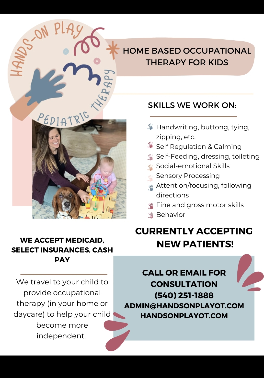 Hands On Play Pediatric Therapy