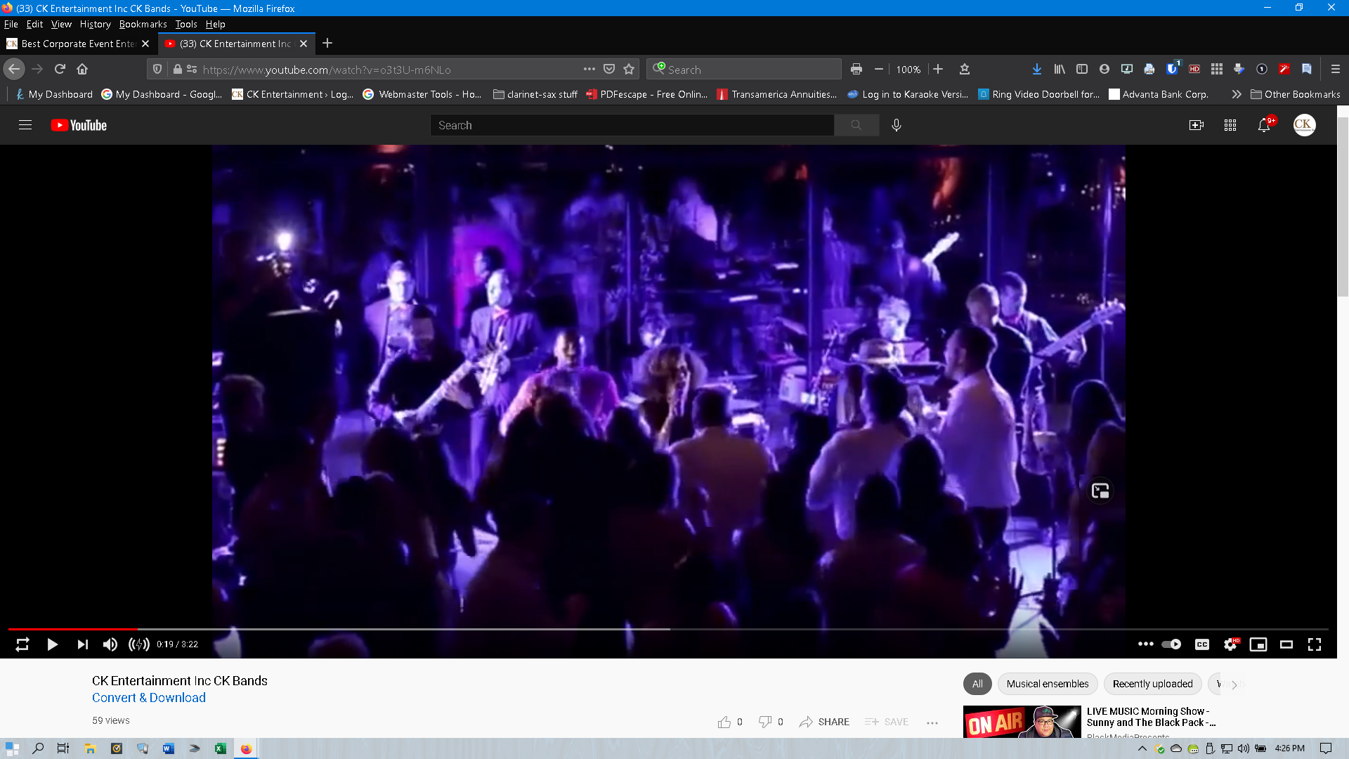 Ck Entertainment Inc