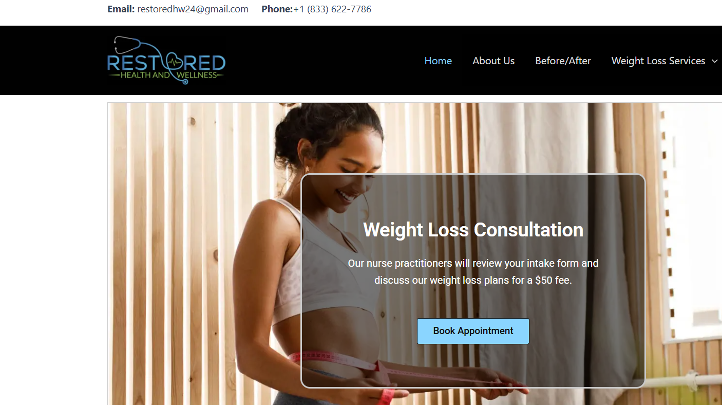 Restored Health And Wellness