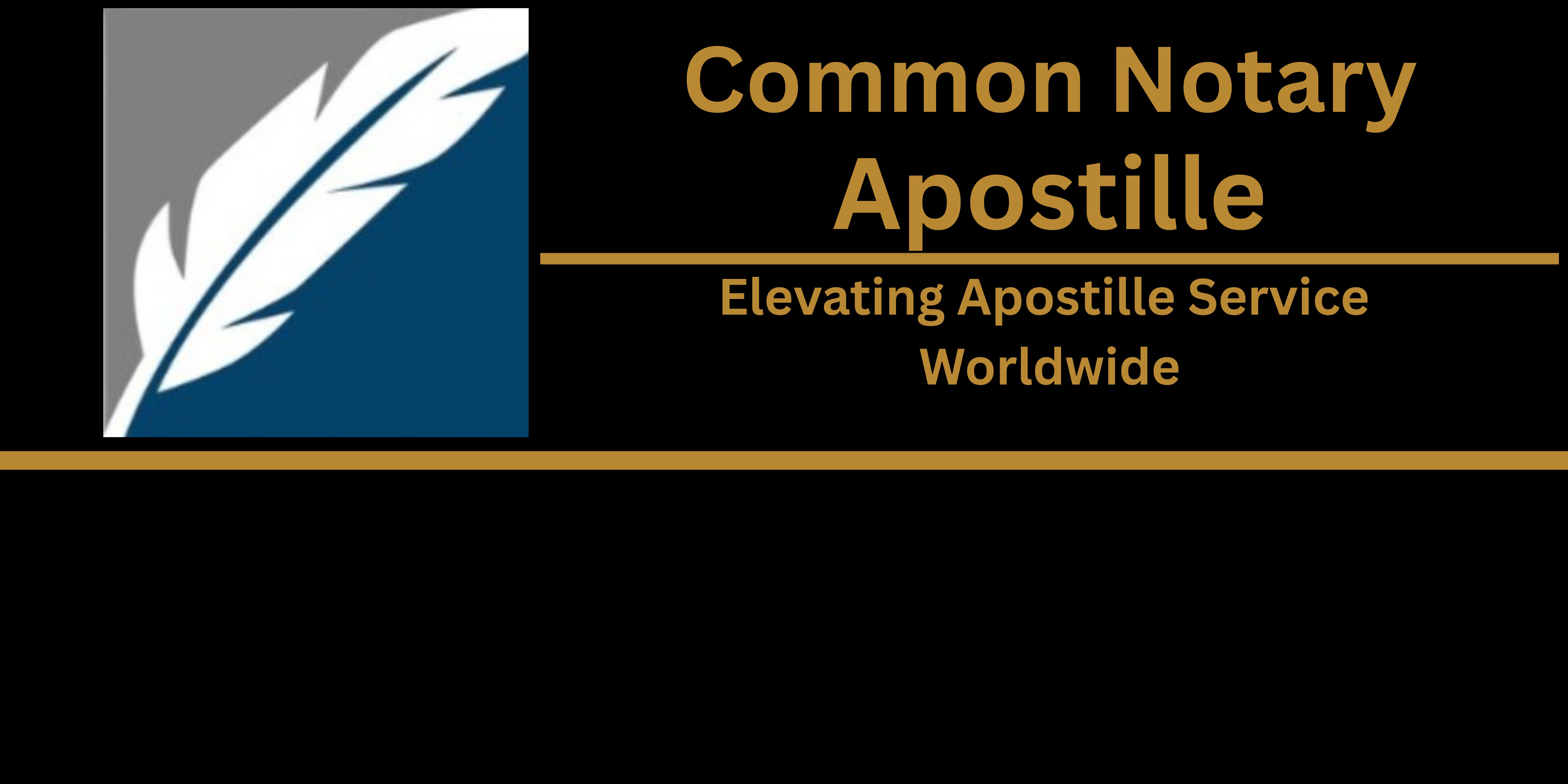 Common Notary Apostille 