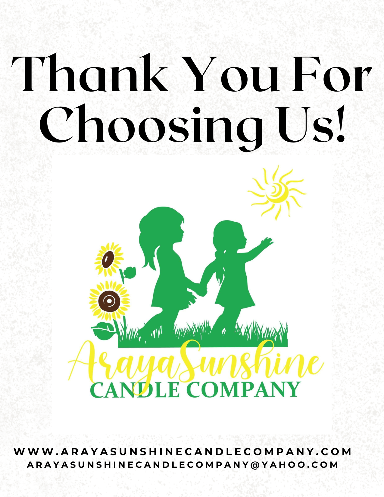 Arayasunshine Candle Company, LLC