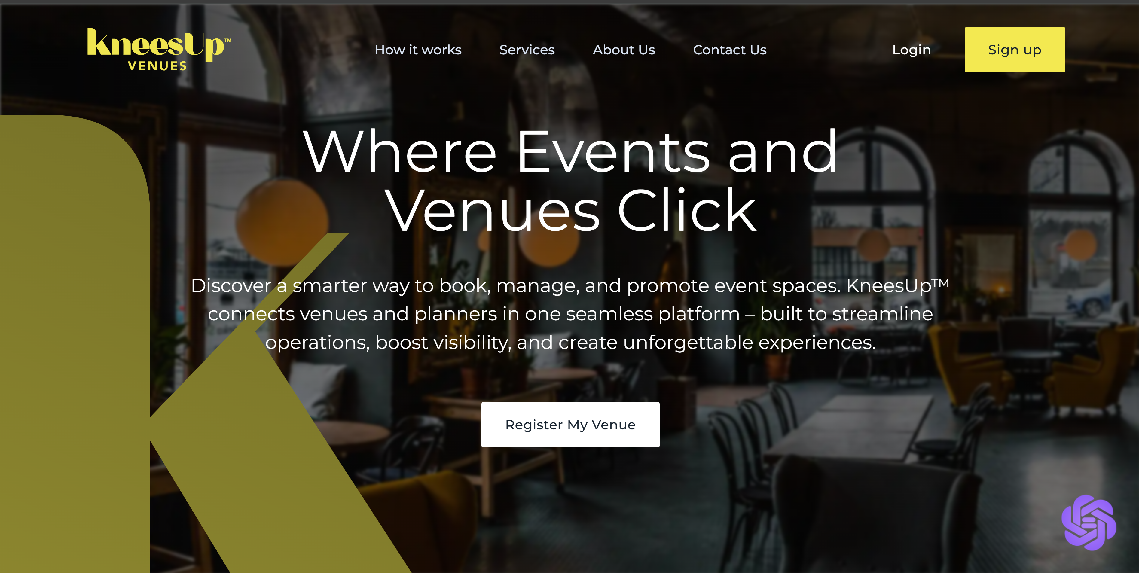 Eventconnect Tech DBA KneesUp Venues