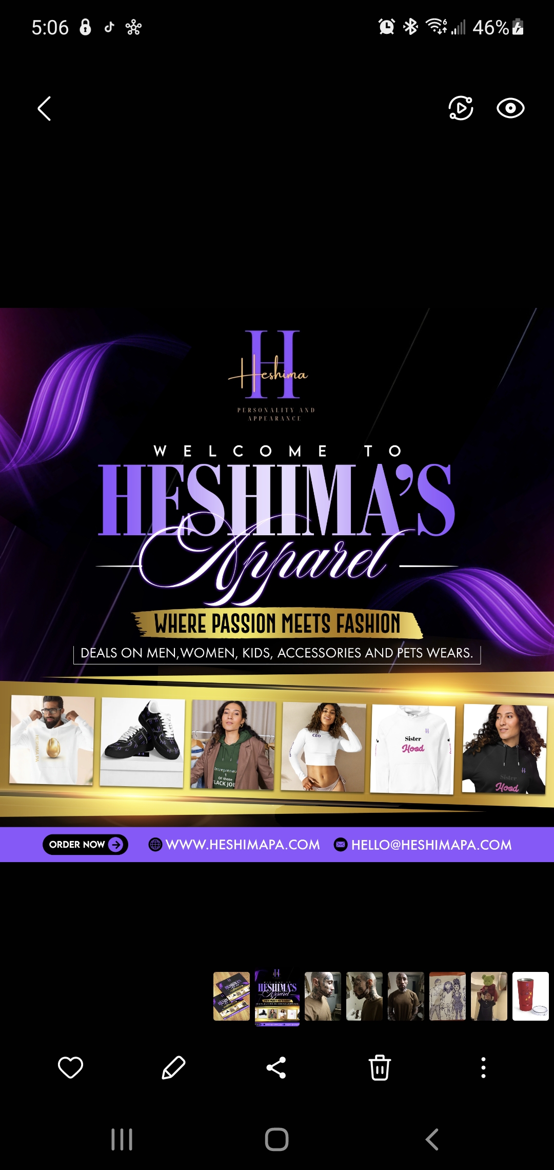 Heshima Personality & Appearance