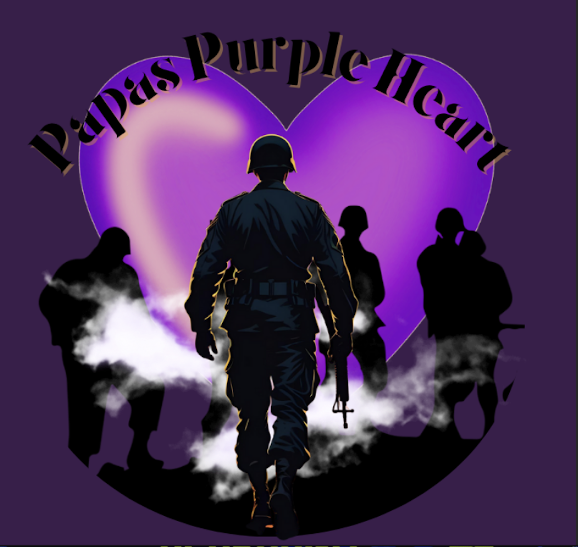 Papas Purple Heart