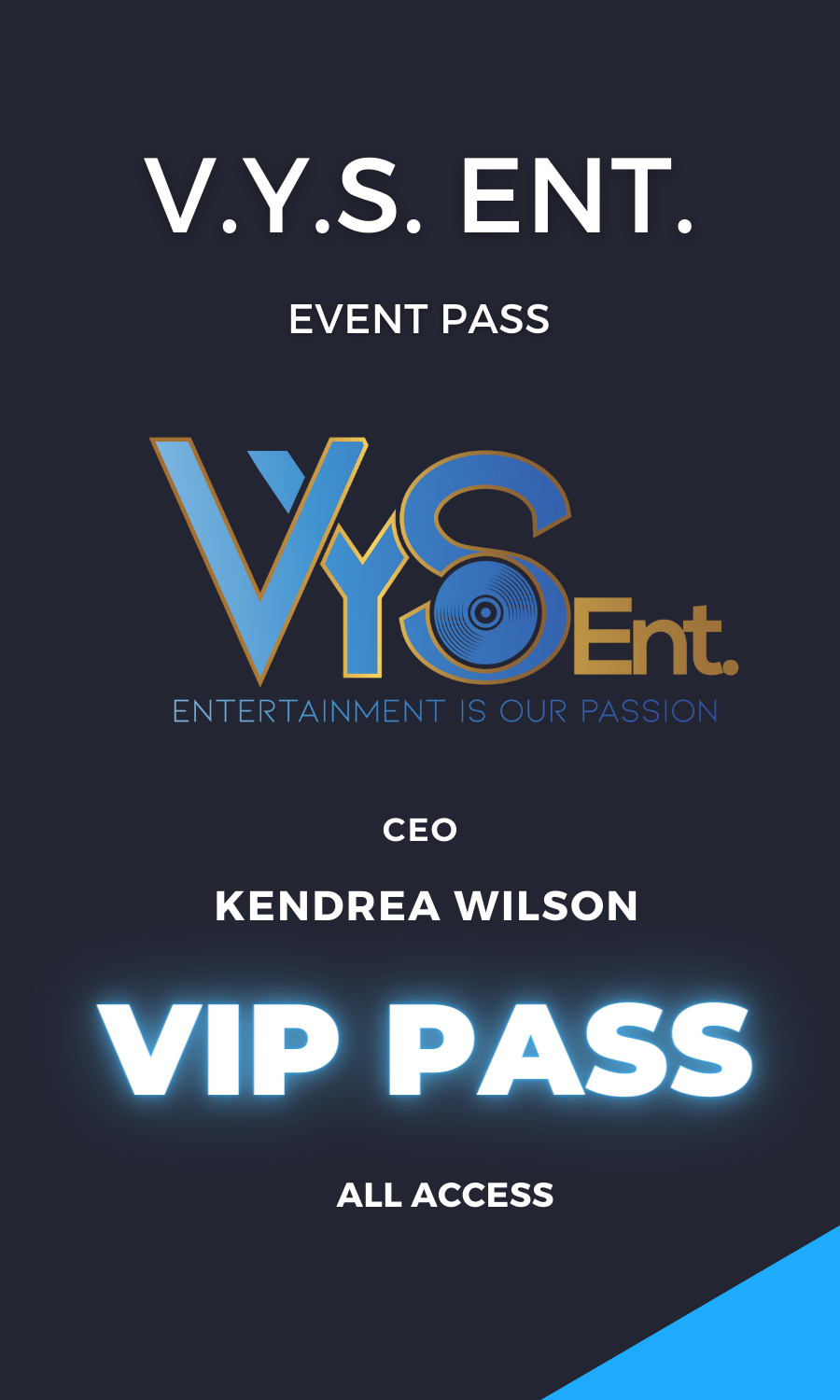 Vivian Yvonne Symms Entaintmenat