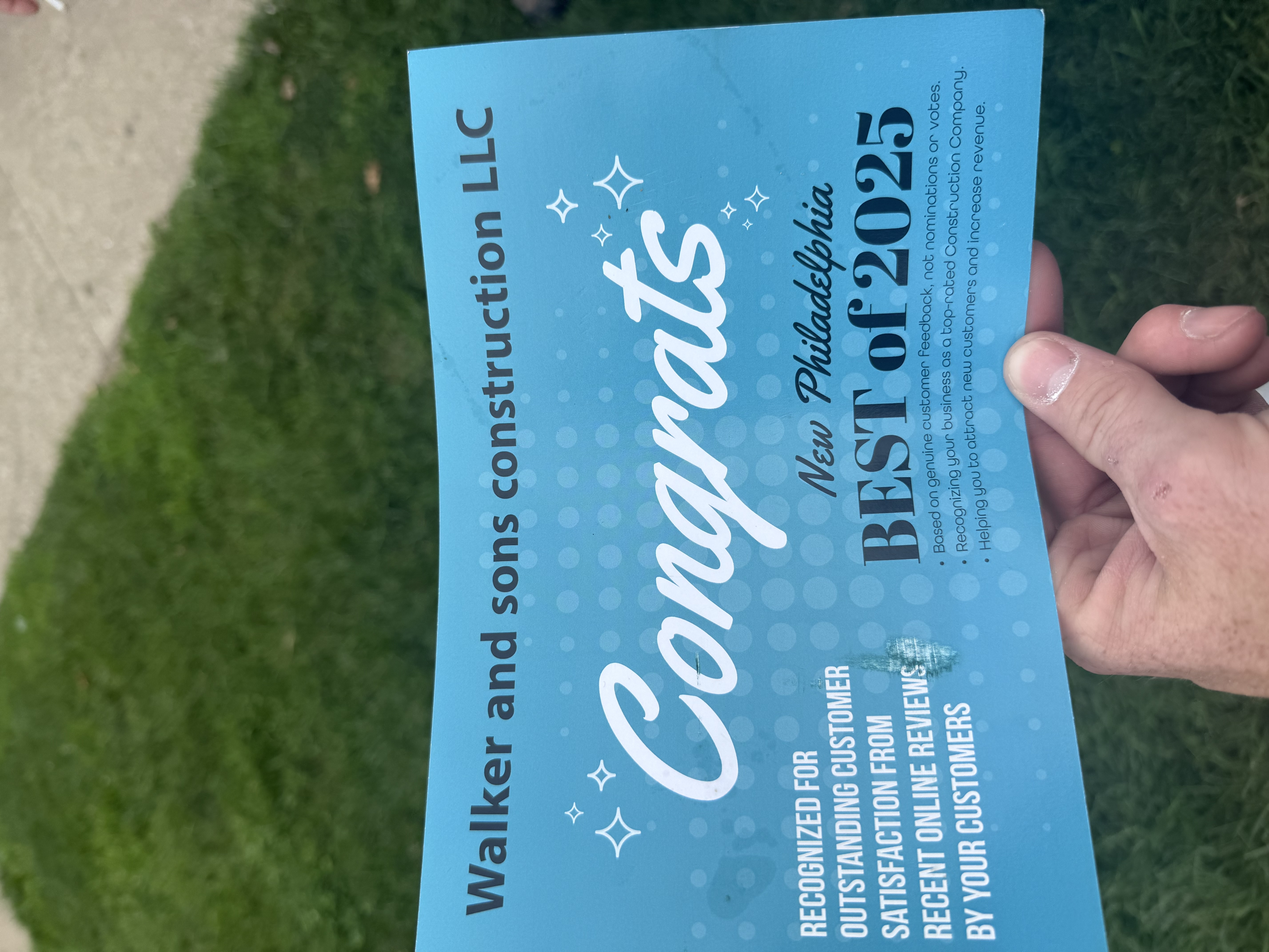 Walker And Sons Construction LLC