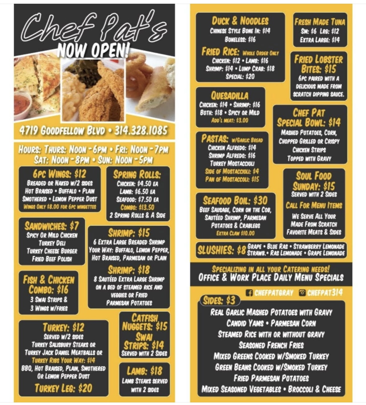 Chef Pat’s Catering 