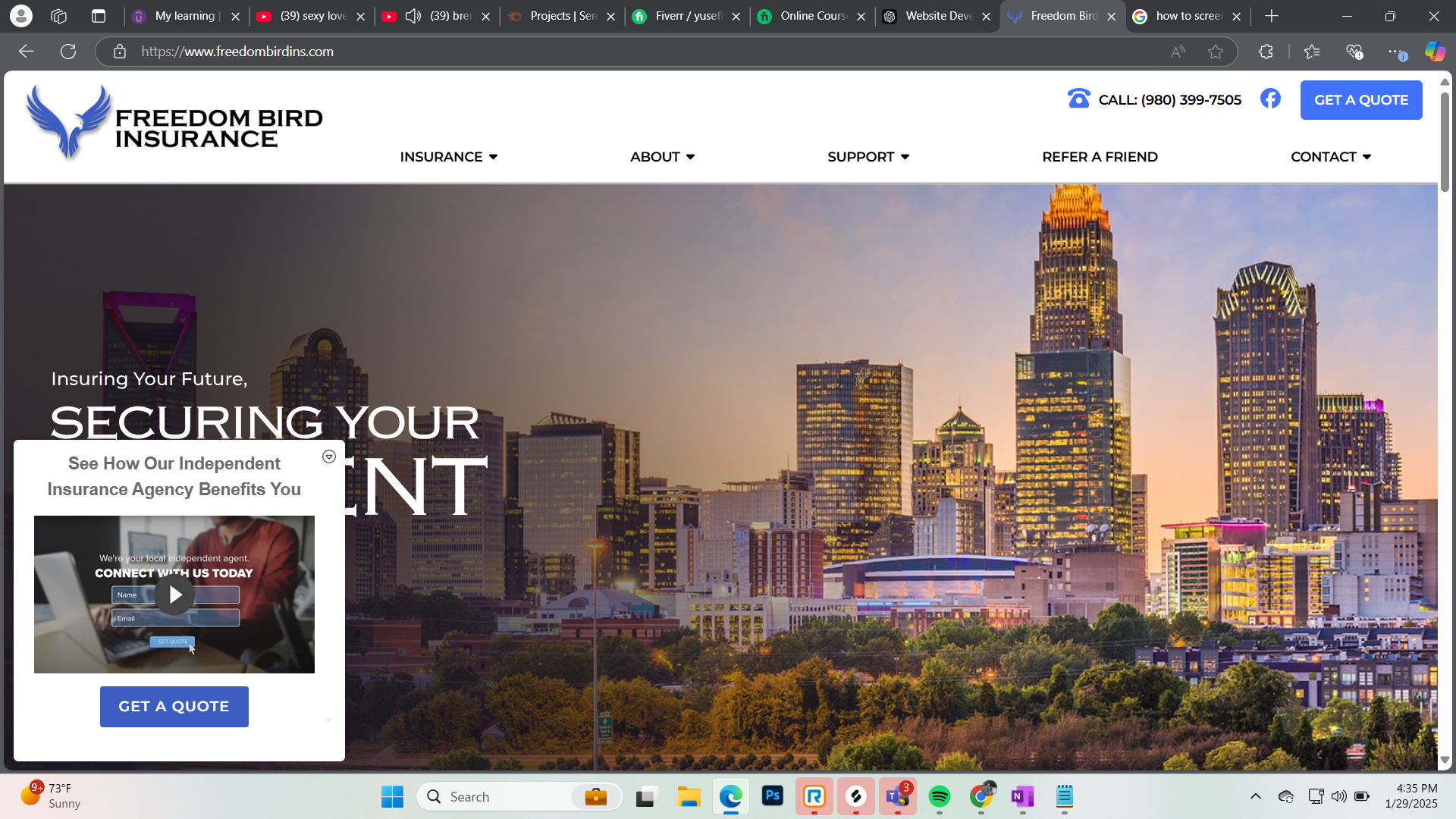 Freedom Bird Insurance