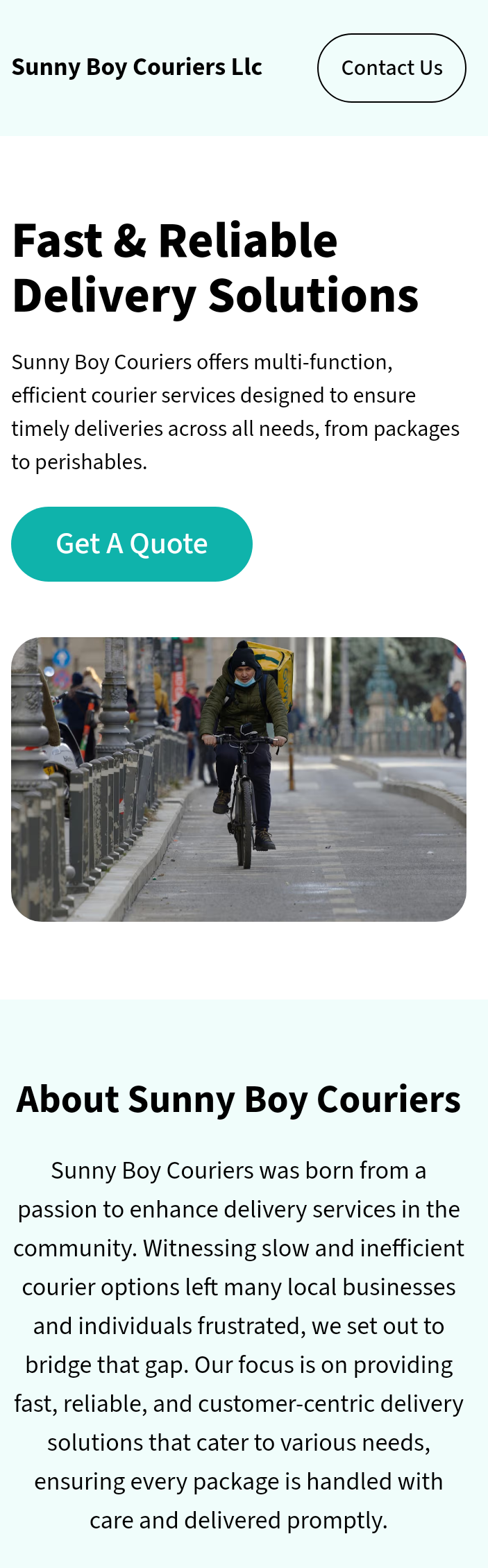 Sunny Boy Couriers LLC