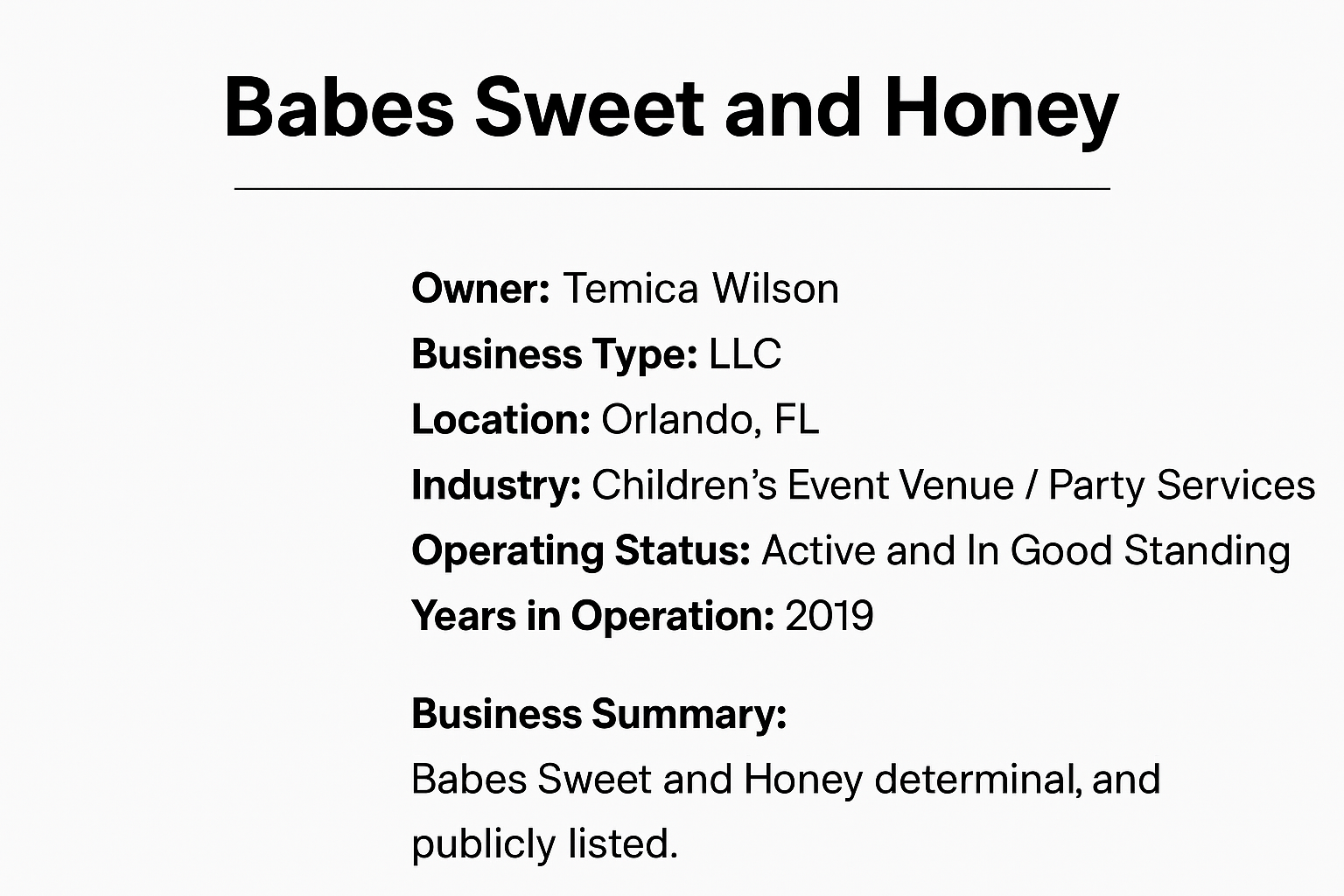 Babes Sweet And Honey