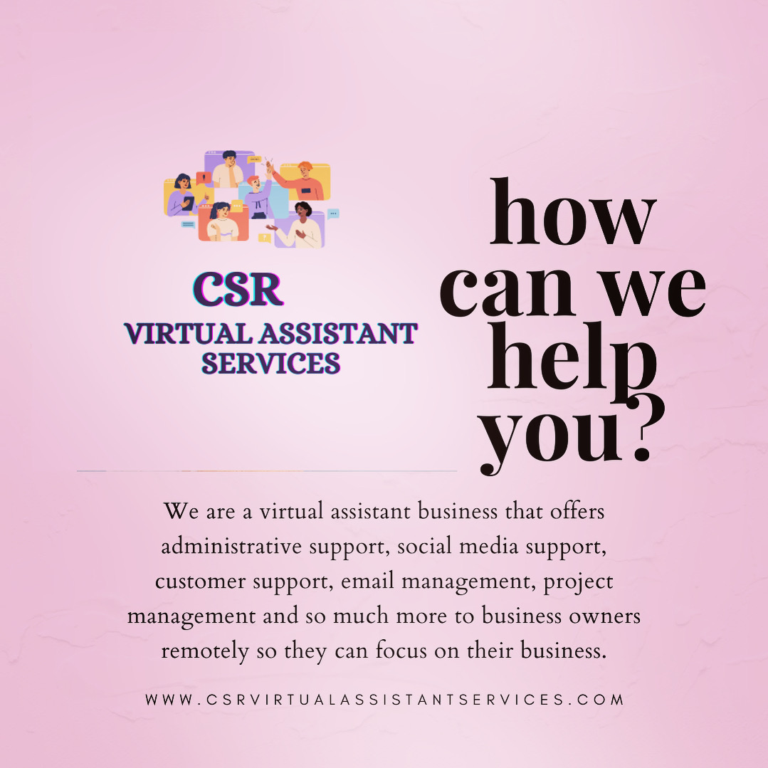 CSR Virtual Assistant Services LLC