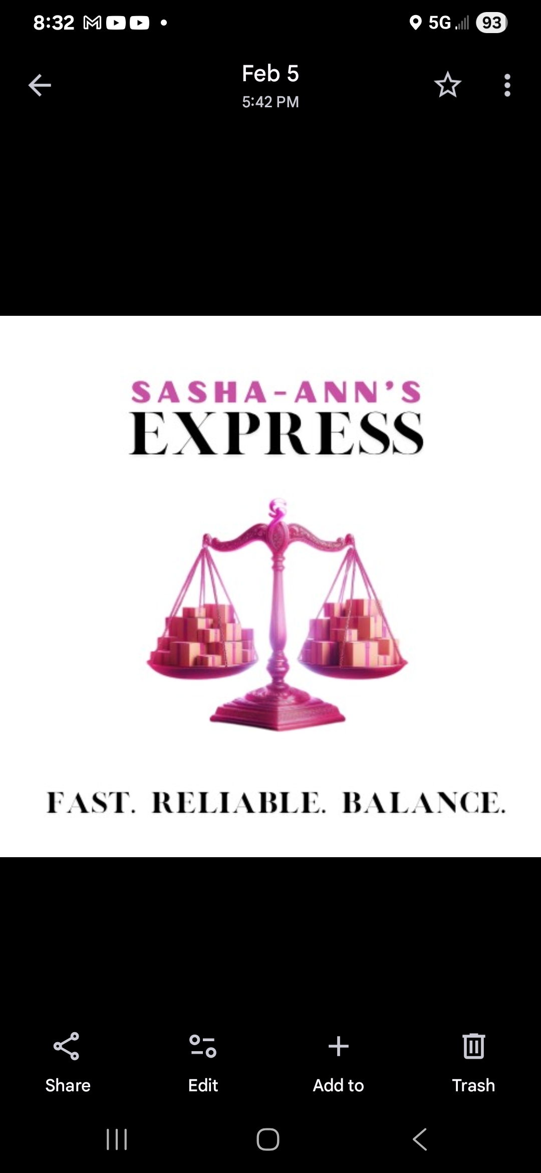 Sasha-ann’s Express Courier Services
