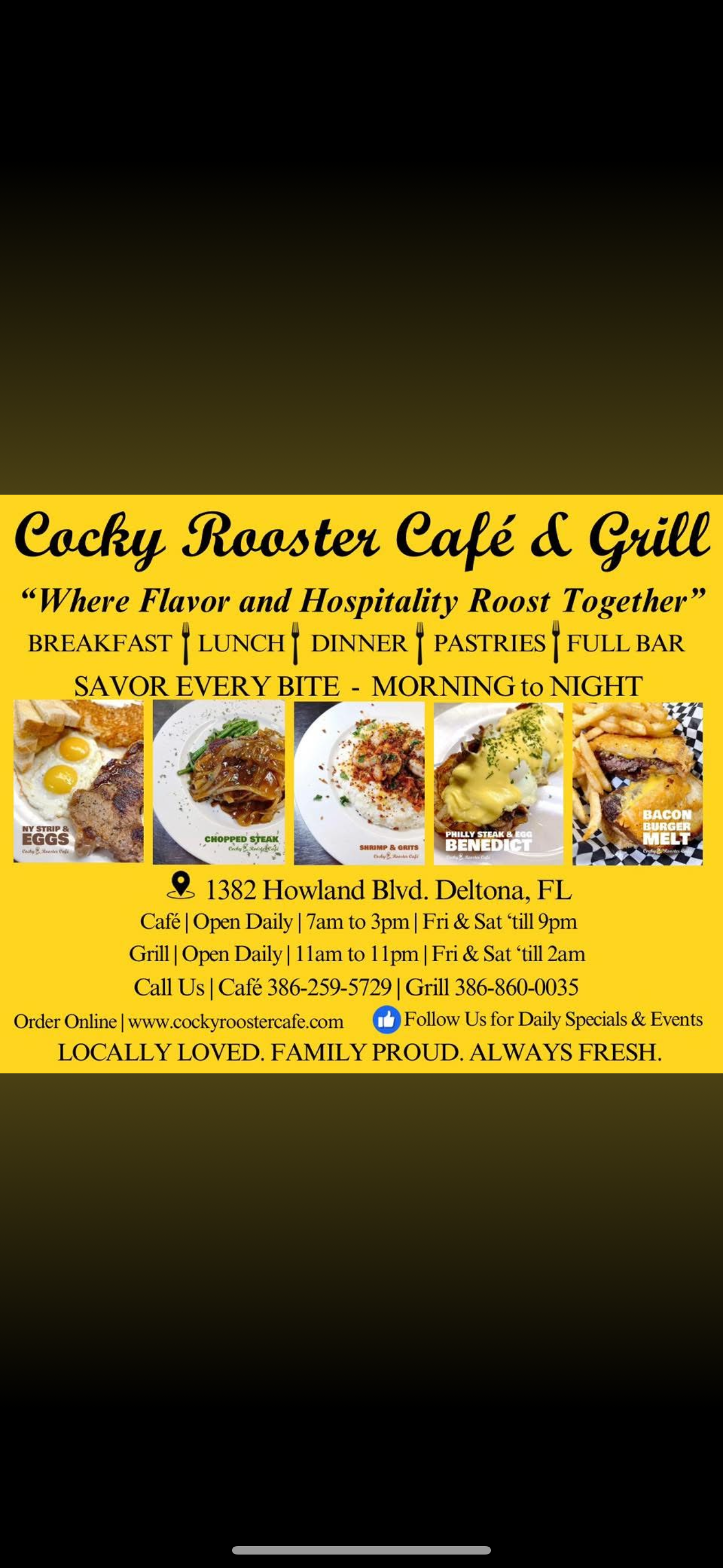 Cocky Rooster Cafe & Grill (dba)