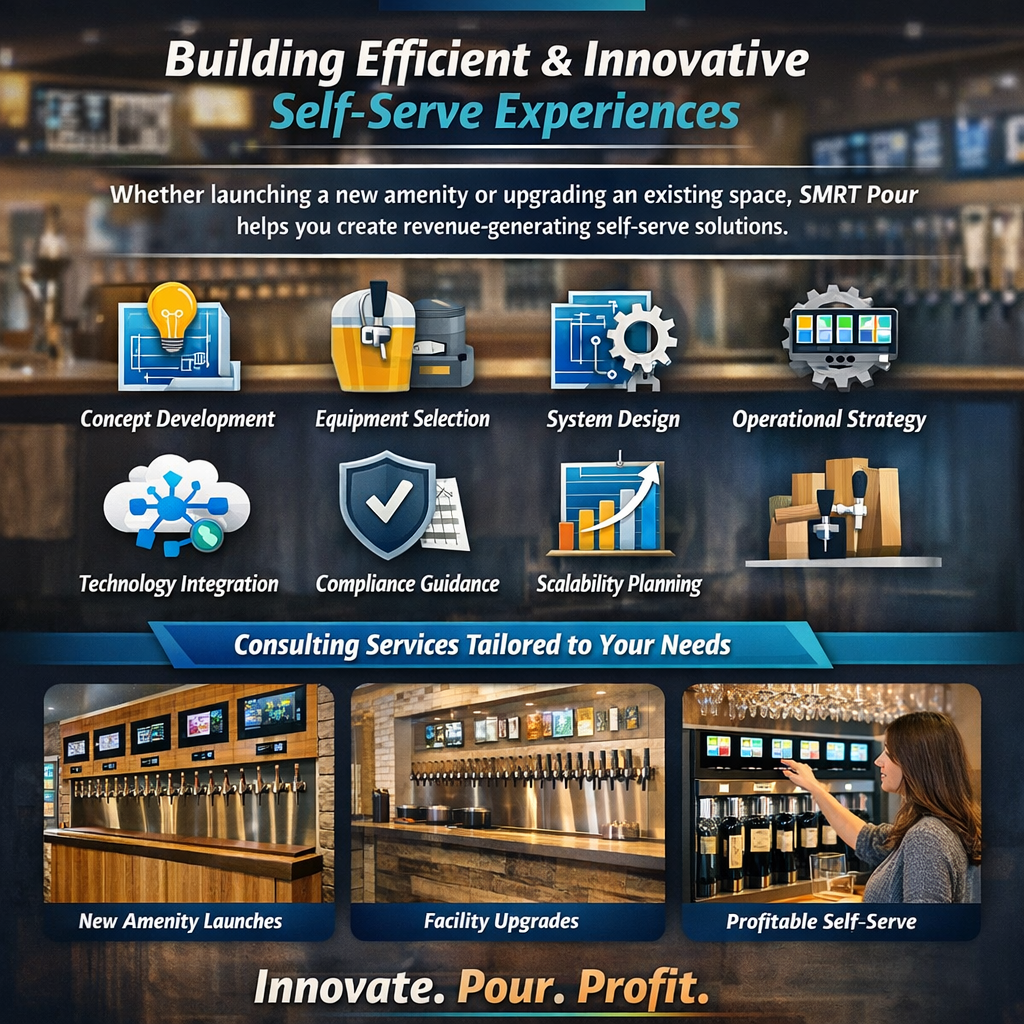How SMRT Pour Transforms Beverage Service with Expert Self-Serve Solutions