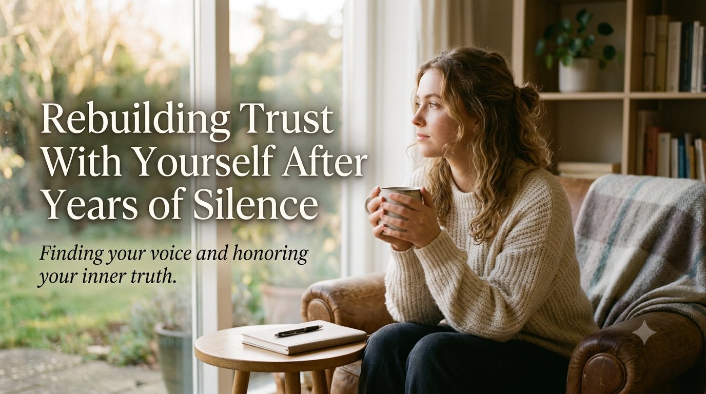 Rebuilding Trust With Yourself After Years of Silence