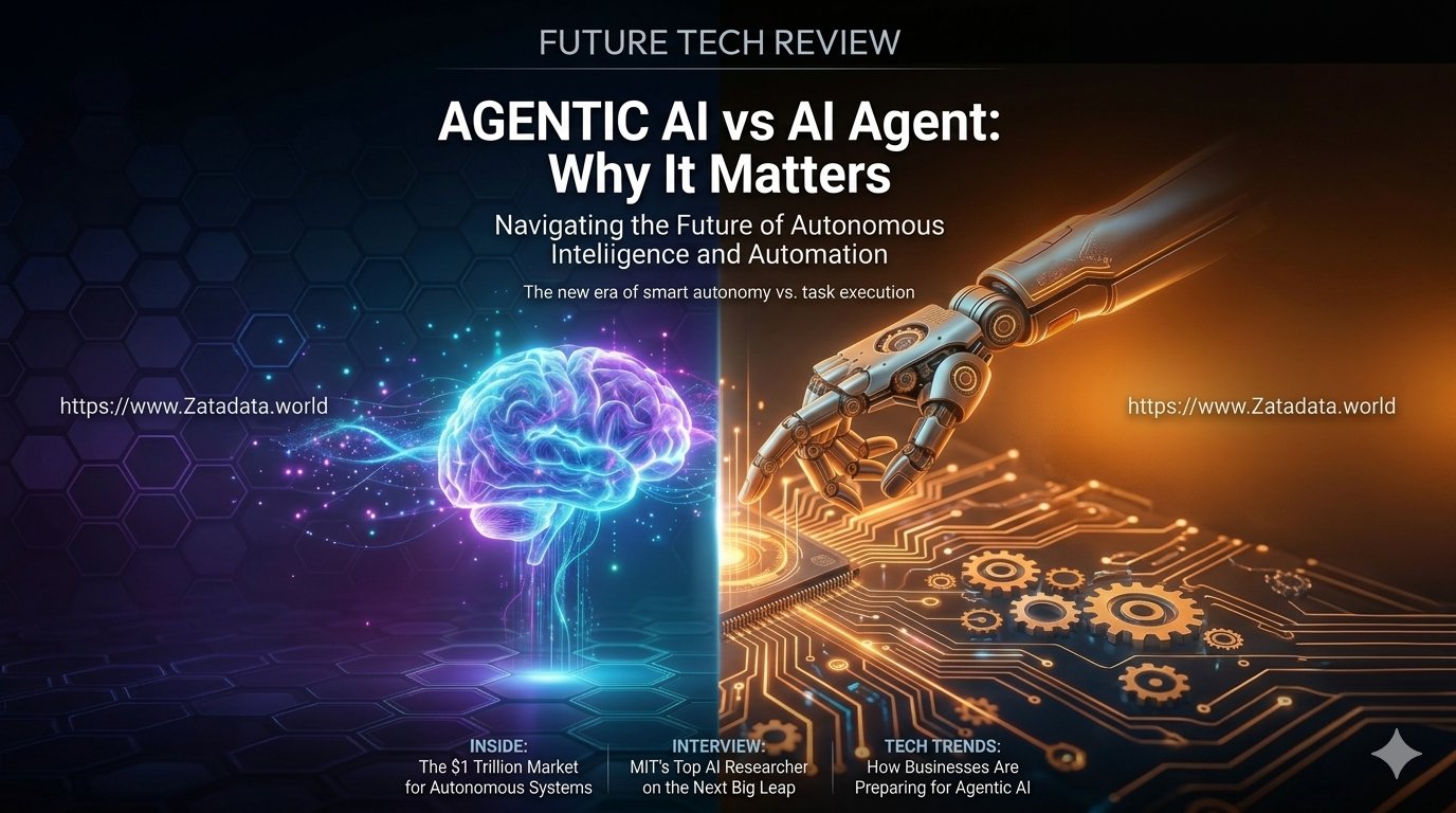Agentic AI vs. AI Agent: 5 Key Differences and, Why Getting It Right Matters