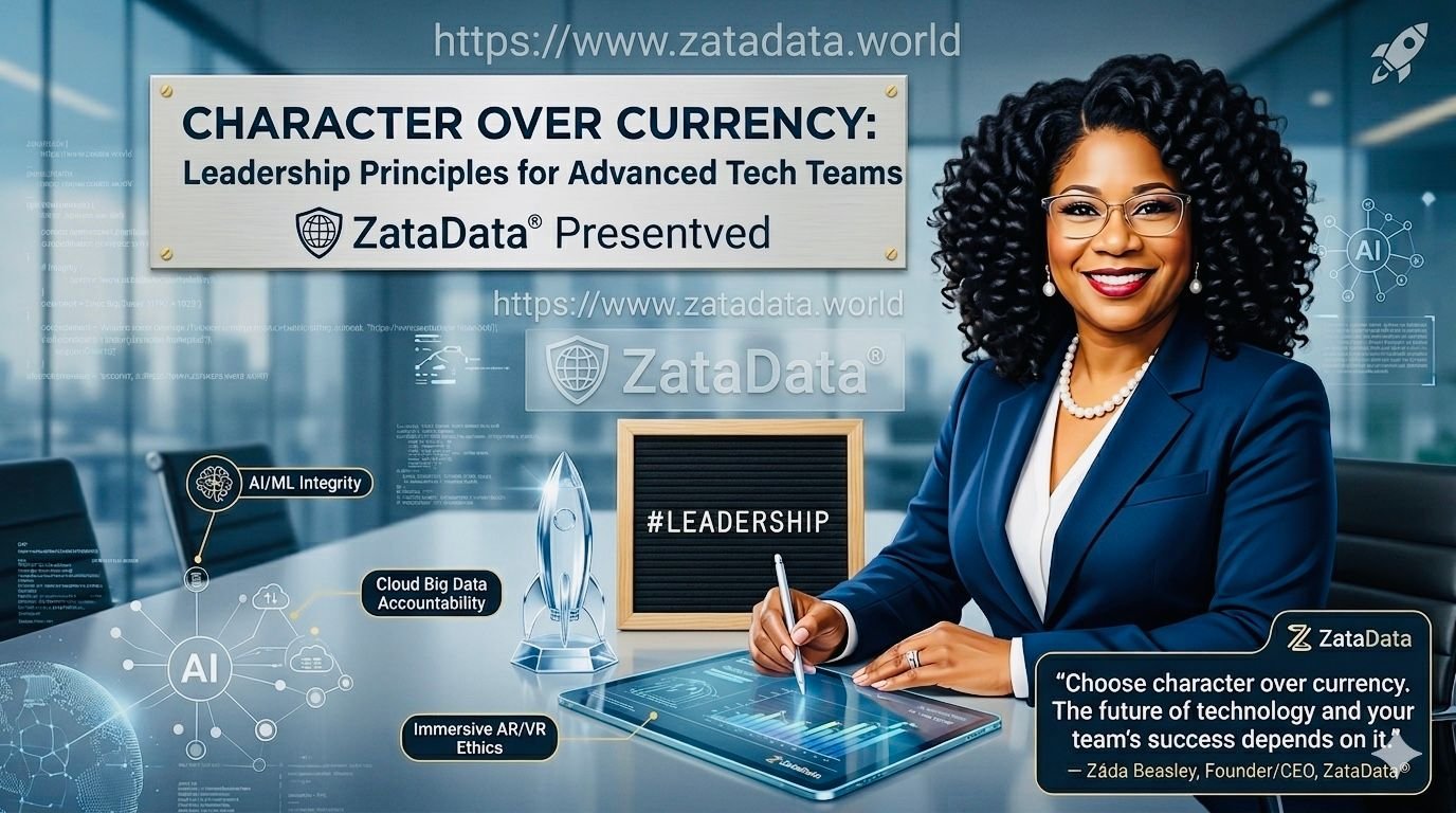 Leadership Principle: Why Character Matters for Advanced Technology Teams