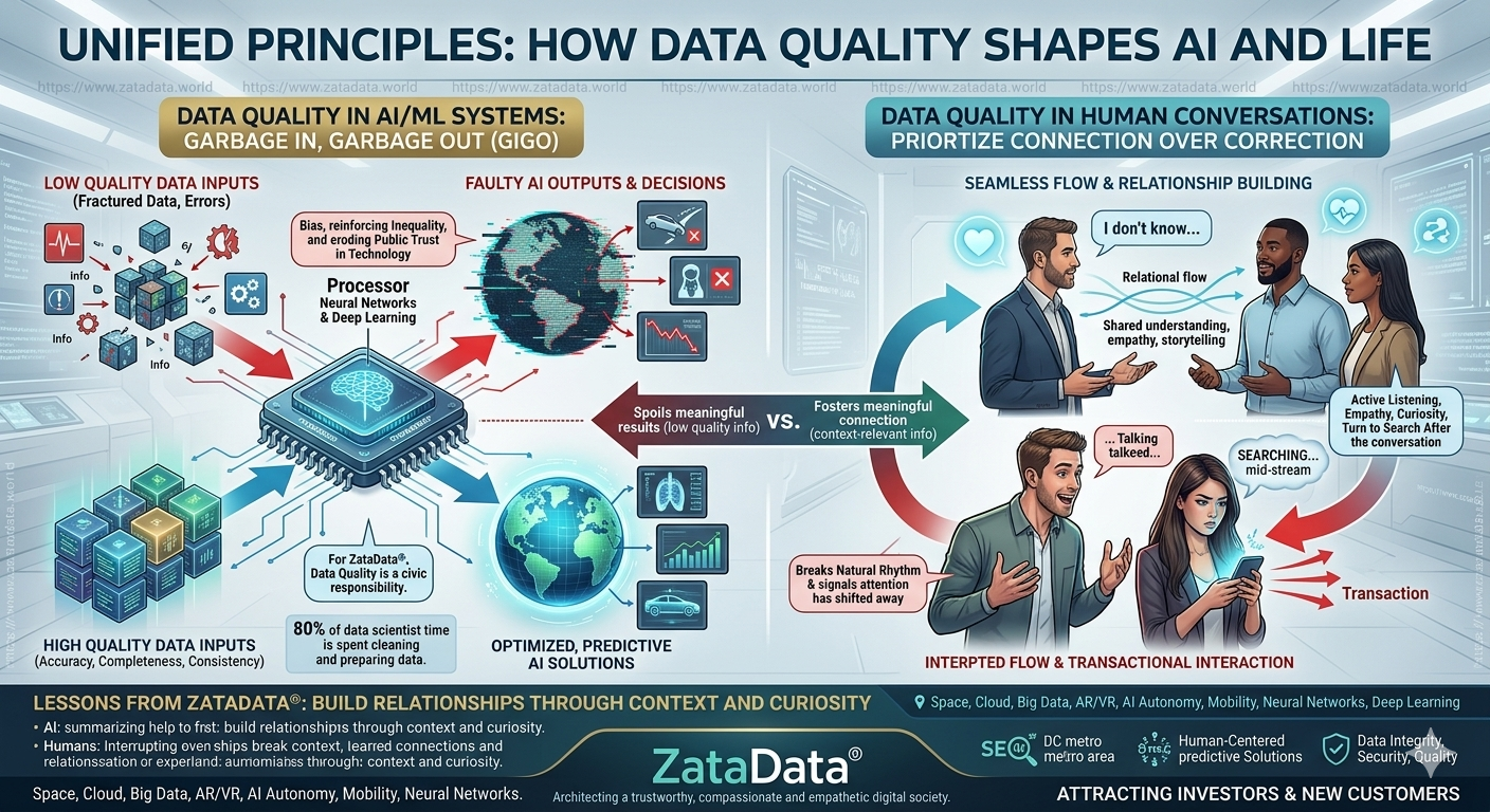 How Data Quality Shapes AI/ML Outcomes and Human Relationships: What Business Leaders Should Know