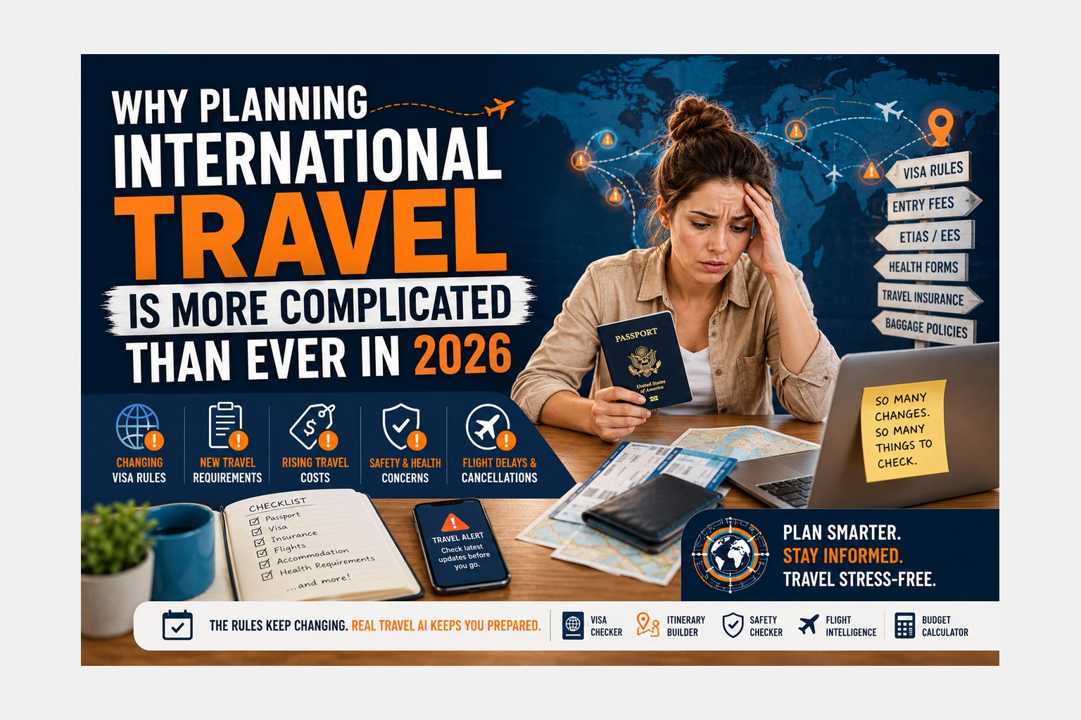 Why Planning International Travel Is More Complicated Than Ever in 2026
