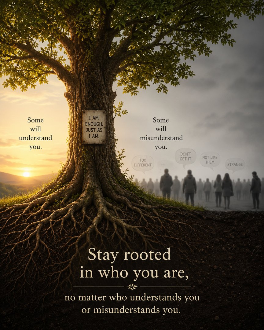 Stay Rooted in Yourself
