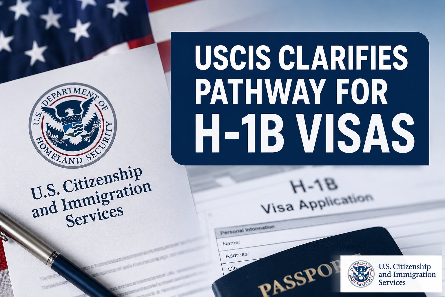 USCIS Clarifies H-1B Visa Pathway: What It Means for Professionals and Employers