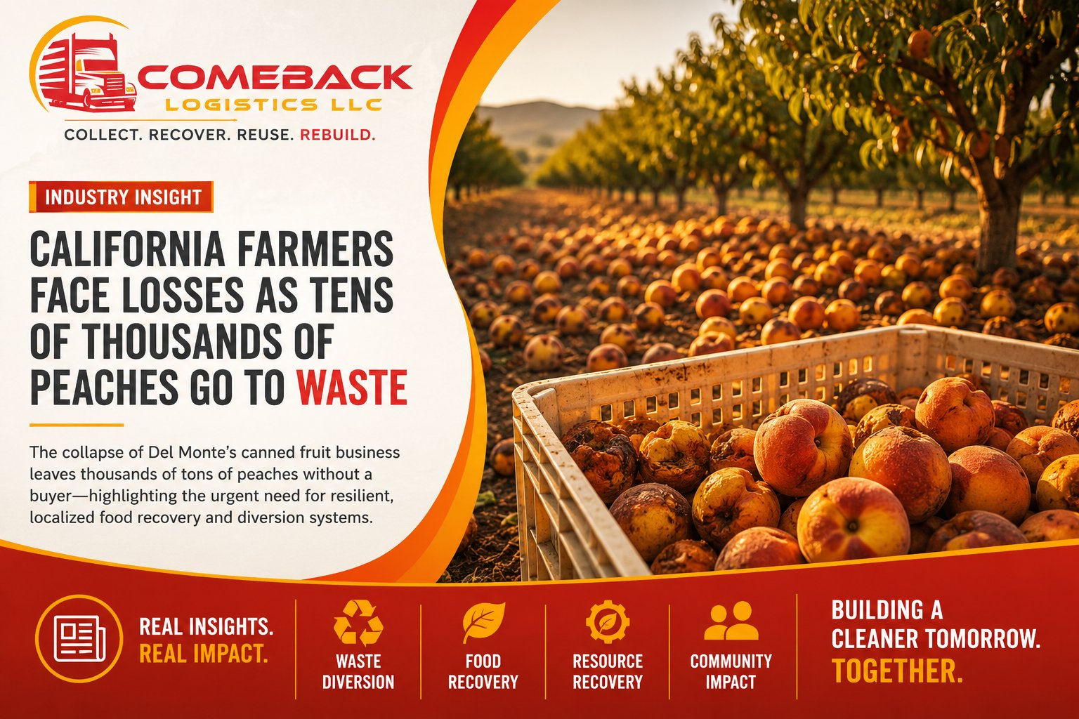 How California’s Peach Tree Crisis Reveals Our Need for Smarter, Flexible Infrastructure