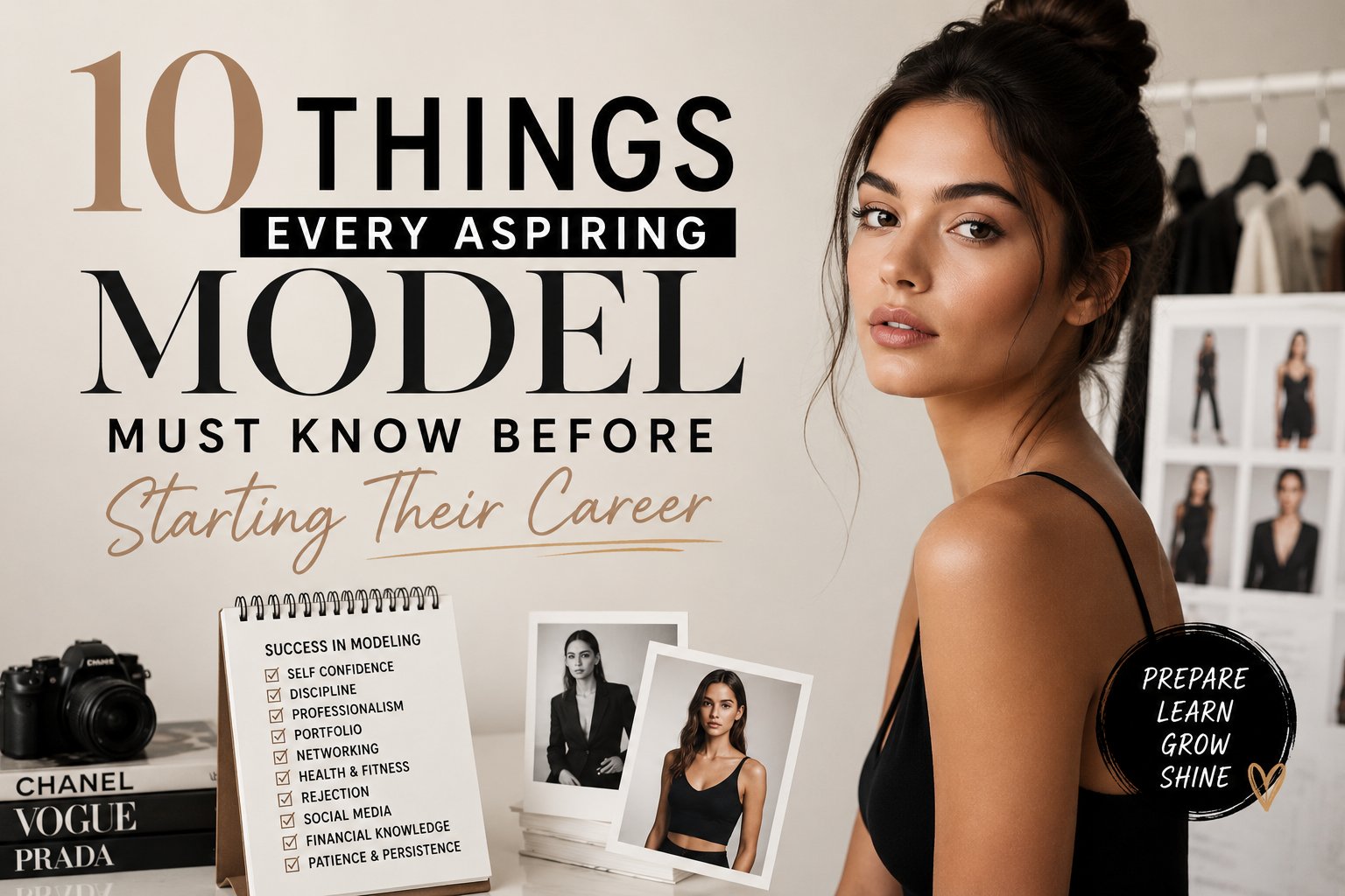 10 Things Every Aspiring Model Must Know Before Starting Their Career