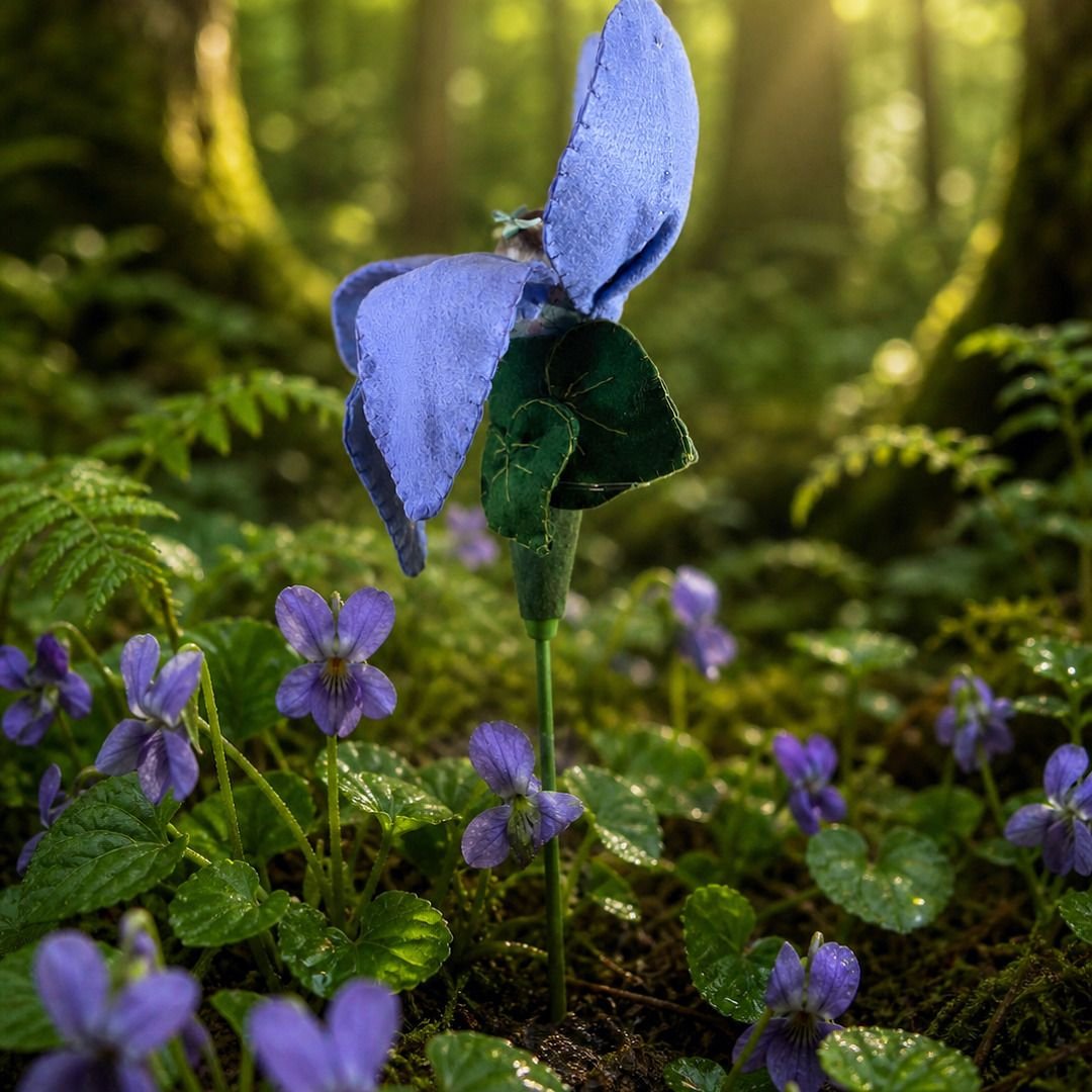 Where The Shy Little Violets Grow